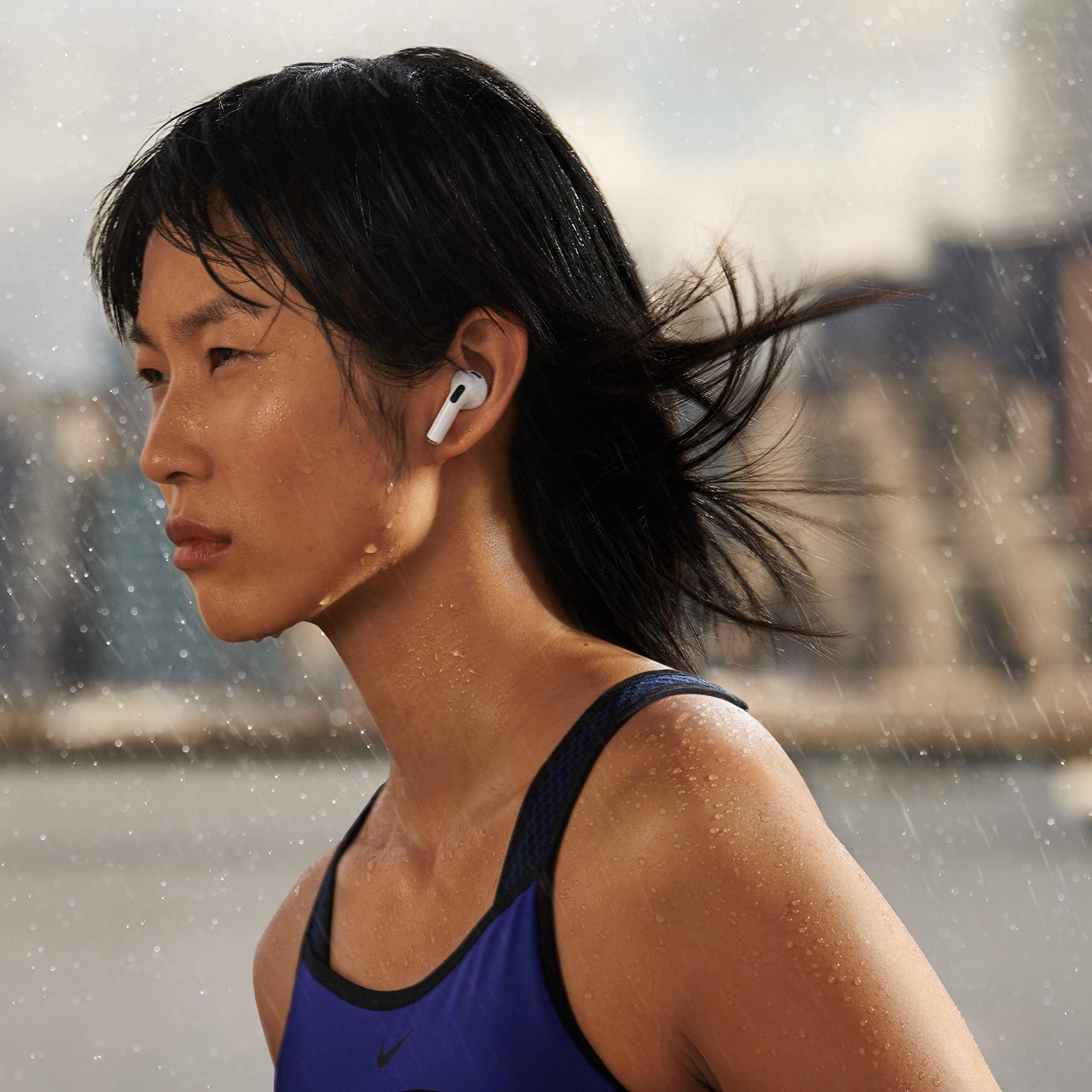 Apple AirPods with Lightning Charging Case (3rd Generation) (Renewed) - Image 2