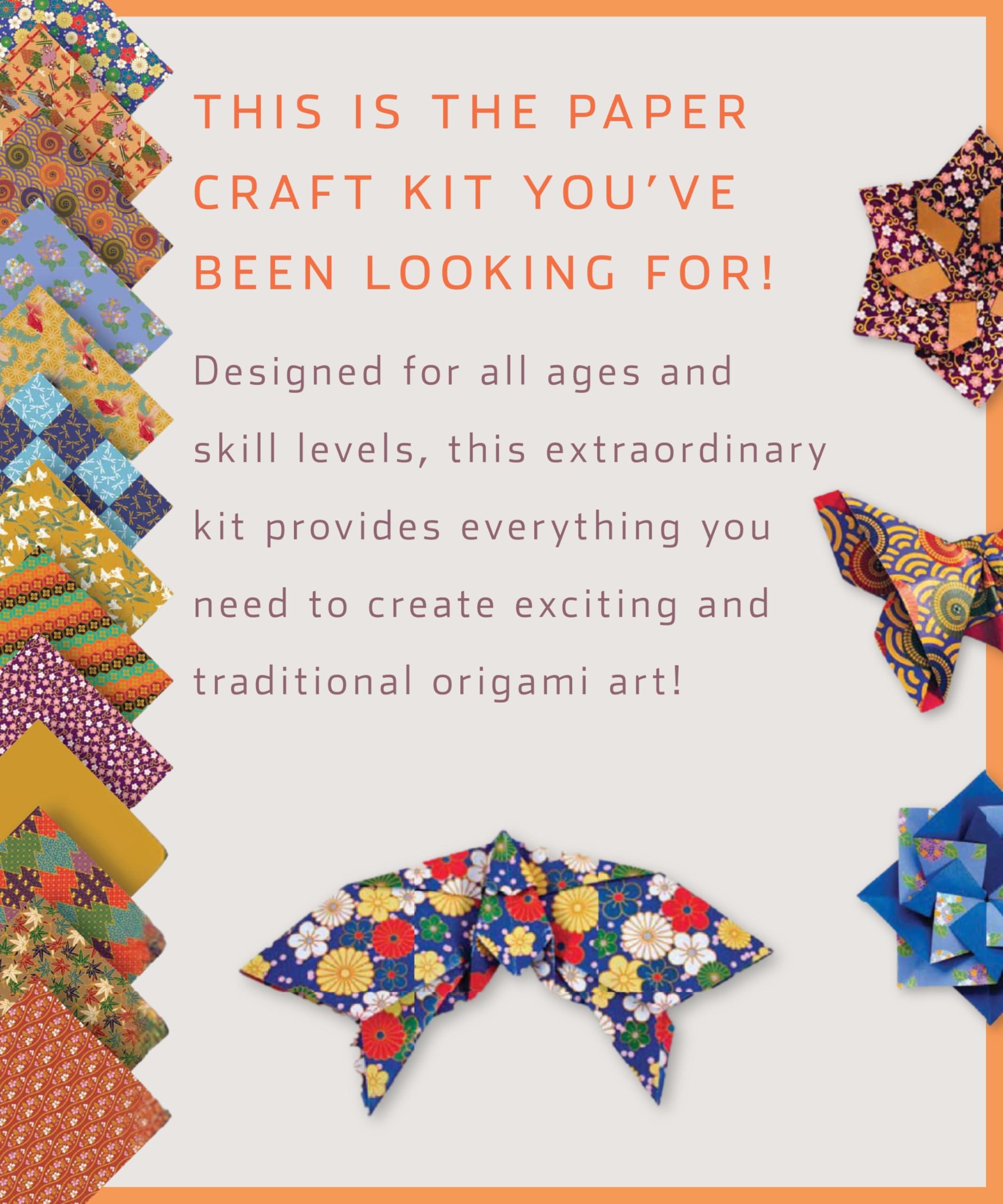 Amazing Origami Kit: Traditional Japanese Folding Papers and Projects [144 Origami Papers with Book, 17 Projects] - Image 2