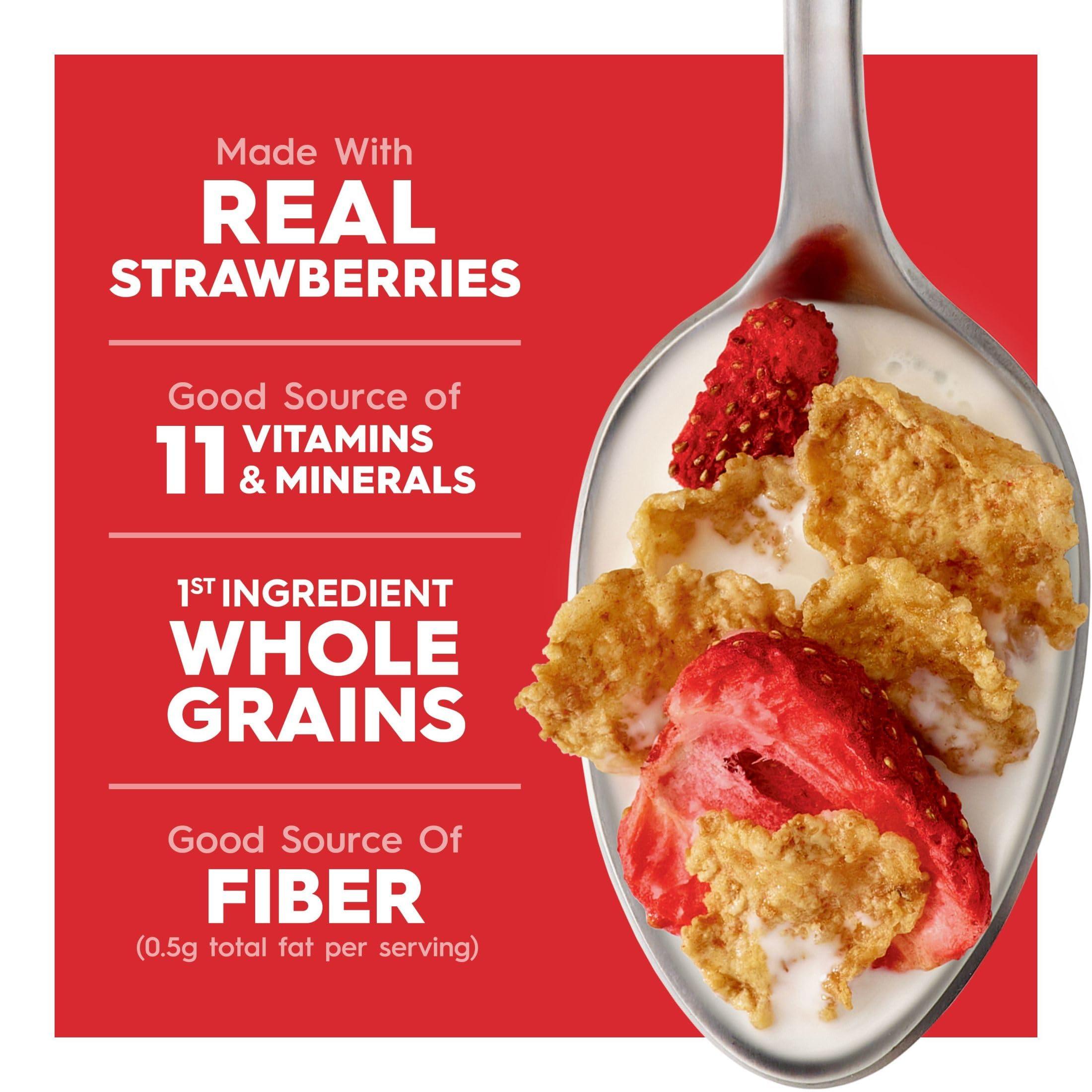 Kellogg's Special K Breakfast Cereal, Family Breakfast, Fiber Cereal, Giant Size, Red Berries, 19.2oz Box (1 Box) - Image 5