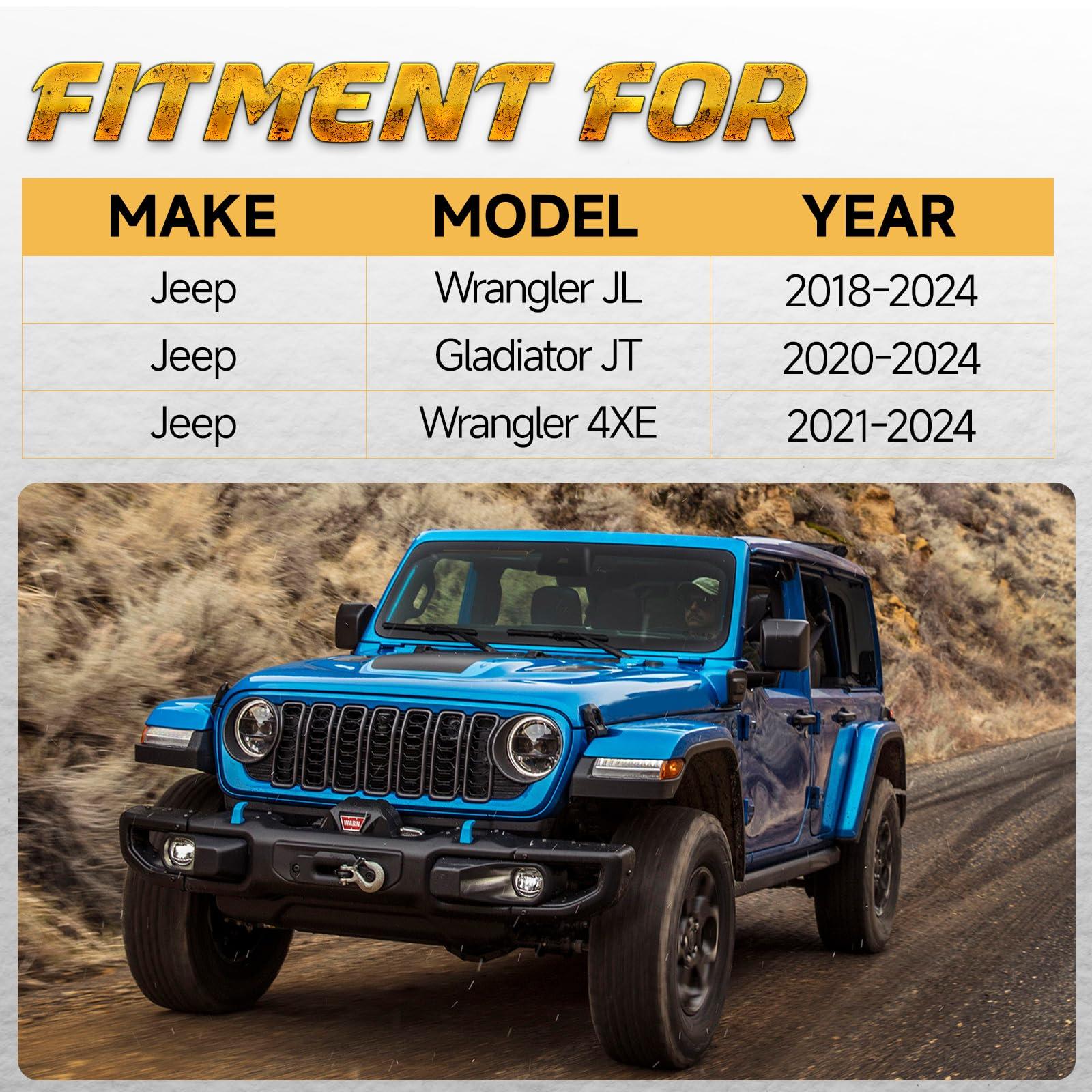 WildGear Tazer Mini Programmer Calibration Module Fit for 2018-2024 Jeep Wrangler JL, 2020-2024 Jeep Gladiator JT and 2021-2024 Jeep Wrangler 4XE - Image 2