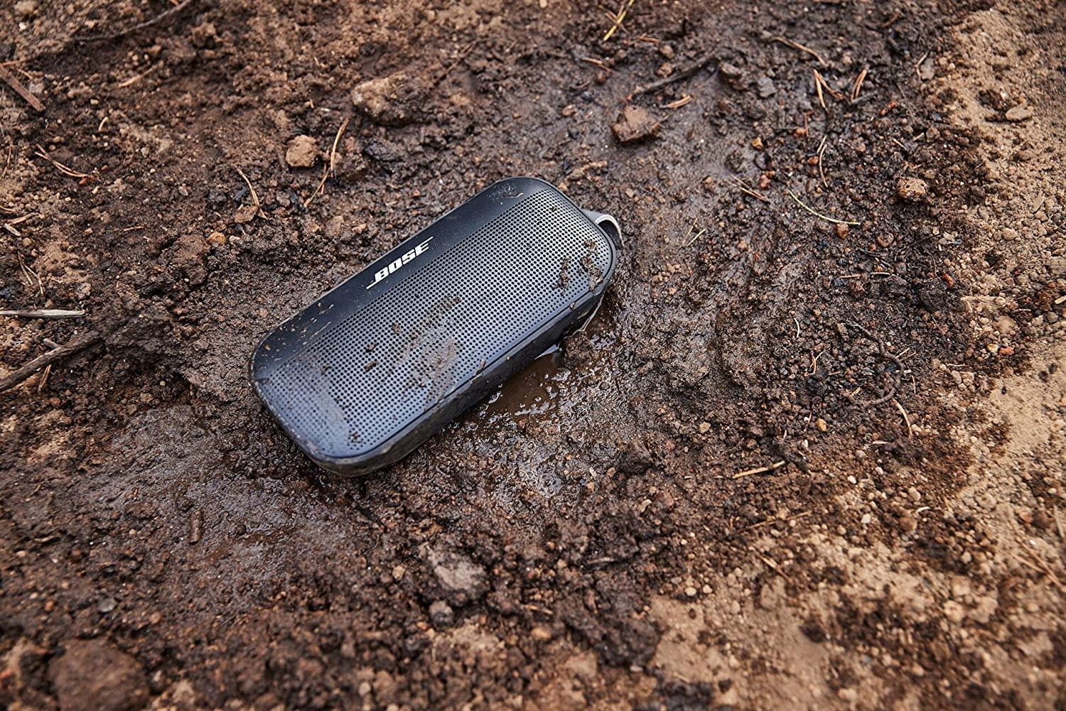 Bose SoundLink Flex Bluetooth Portable Speaker, Wireless Waterproof Speaker for Outdoor Travel - Black (Renewed) - Image 7