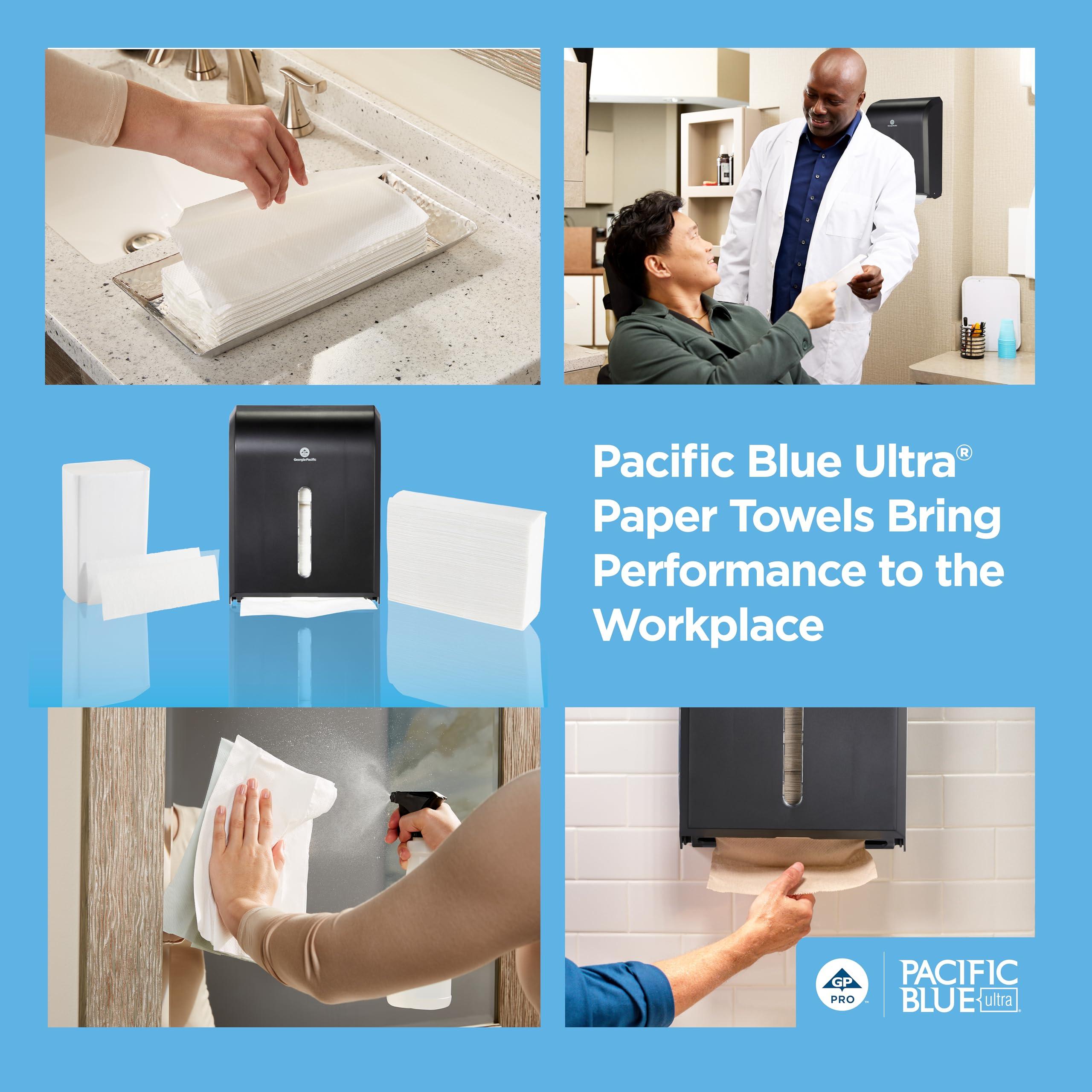 Pacific Blue Ultra Big Z-Fold Paper Towels by GP PRO (Georgia-Pacific), White, 20887, 220 Paper Towels Per Pack, 10 Packs Per Case (2200 Total), 10.20'' x 10.80 - Image 9
