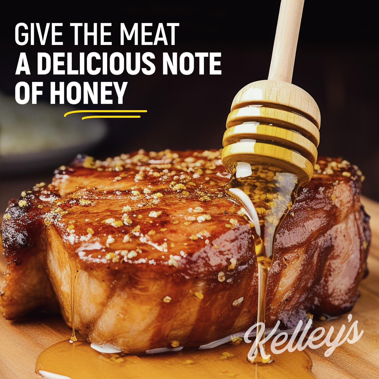 Kelley's Local Texas Honey, 40 oz – 100% Pure, Raw & Unfiltered – All-Natural American Honey for Tea, Smoothies, Yogurt, Toasts, and BBQ - Image 7