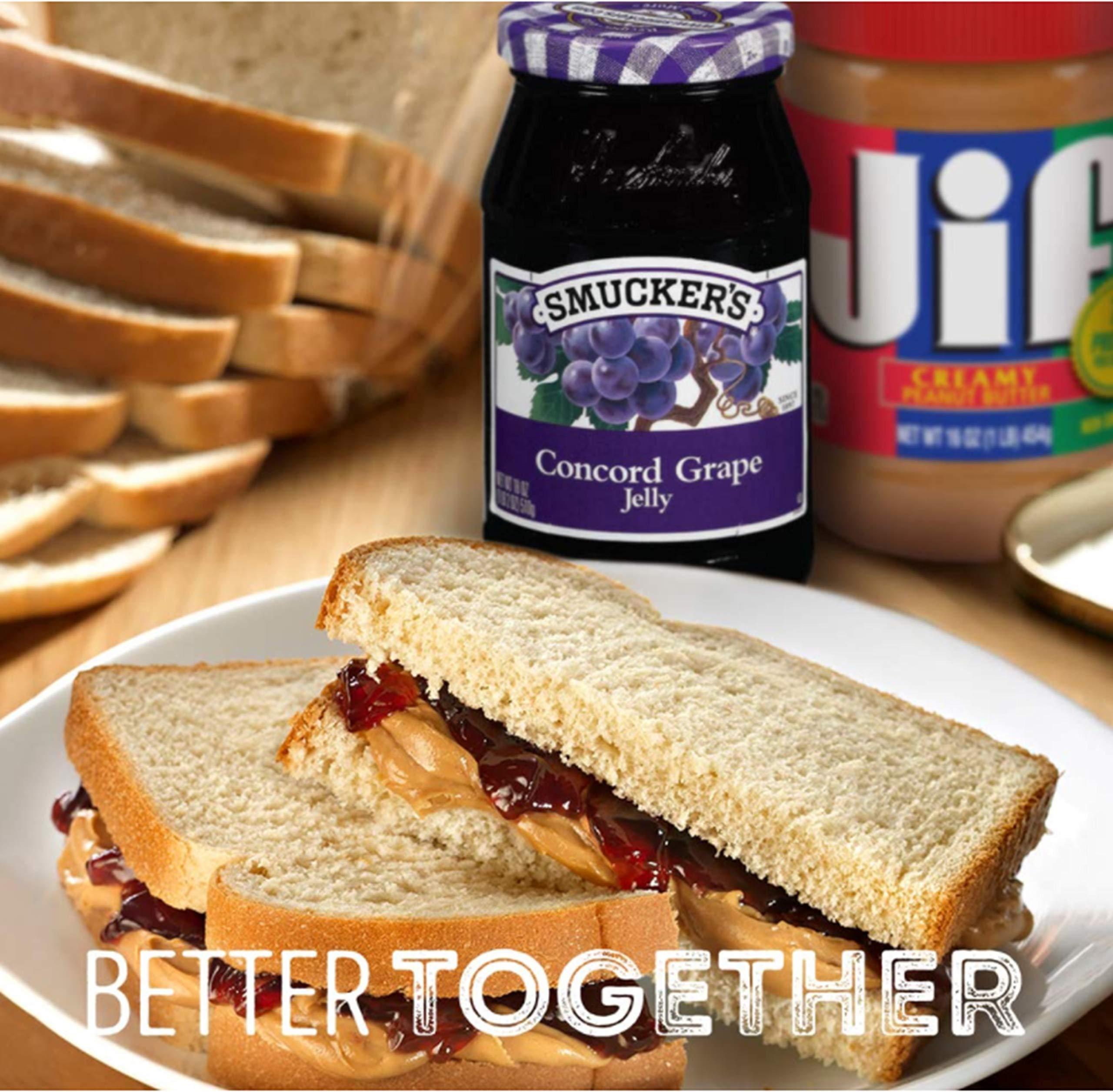 Smucker's Concord Grape Jelly, 12 Ounces - Image 4