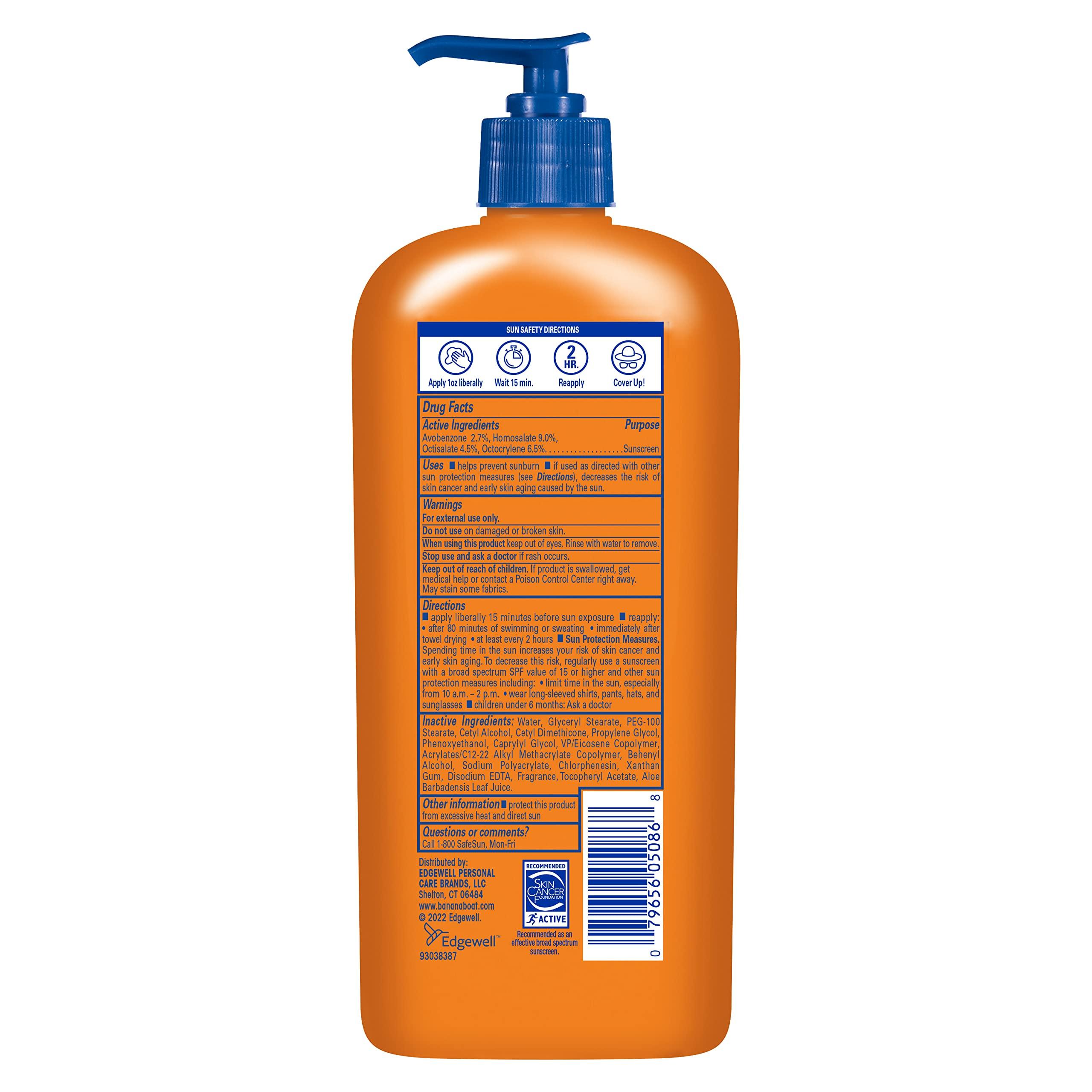 Banana Boat Sport Ultra SPF 50 Sunscreen Lotion, 12oz | Banana Boat Sunscreen SPF 50 Lotion, Oxybenzone-Free, Sunblock, Family Size, 12oz (Pack of 1) - Image 12