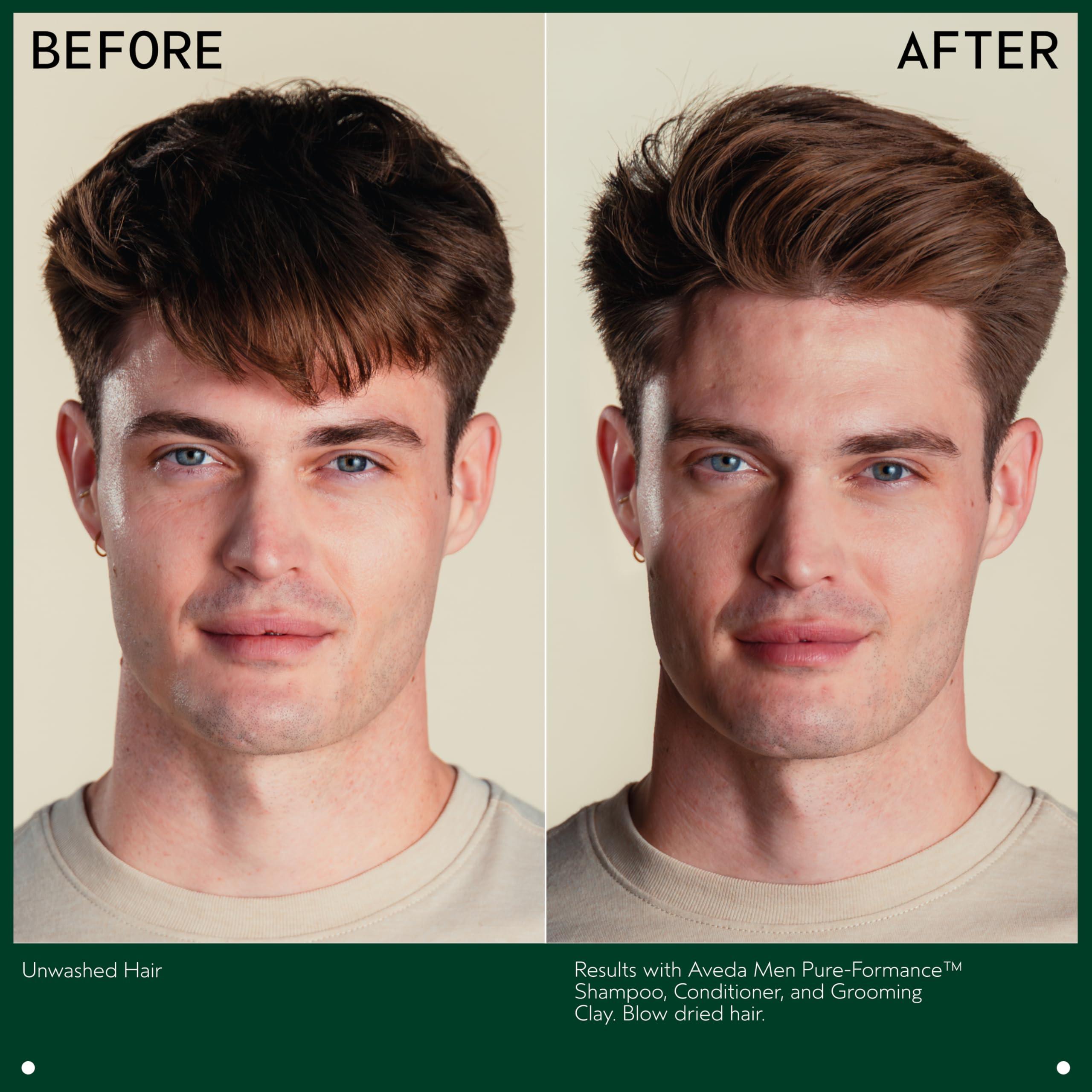 Aveda Men Pure-Formance Grooming Clay | Strong Hold | Matte Finish | Lightweight, 2.5 Ounce - Image 4