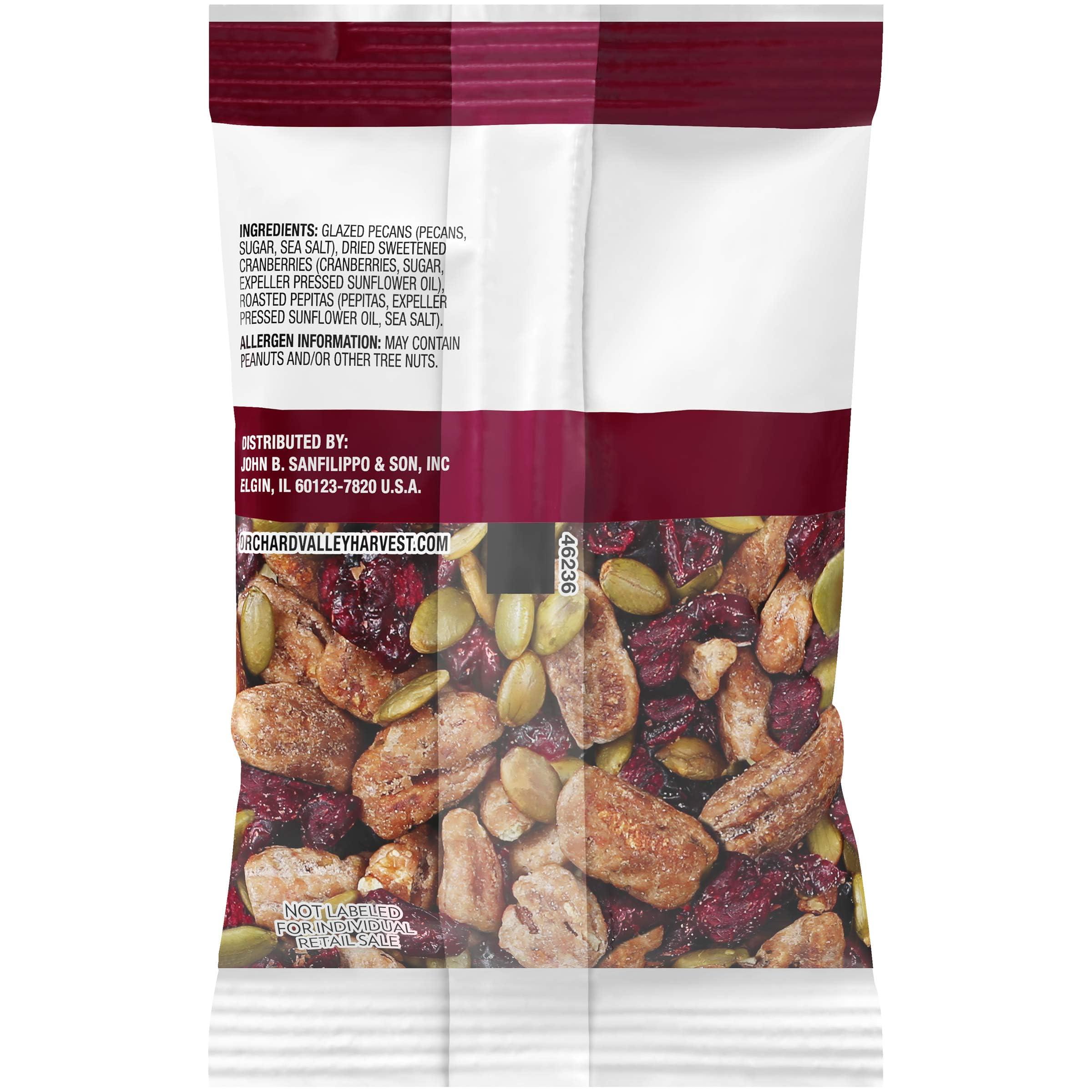 Orchard Valley Harvest Glazed Pecans Salad Toppers, 0.85 Ounce Bags (Pack of 15), with Cranberries and Pepitas, Non-GMO, No Artificial Ingredients - Image 13