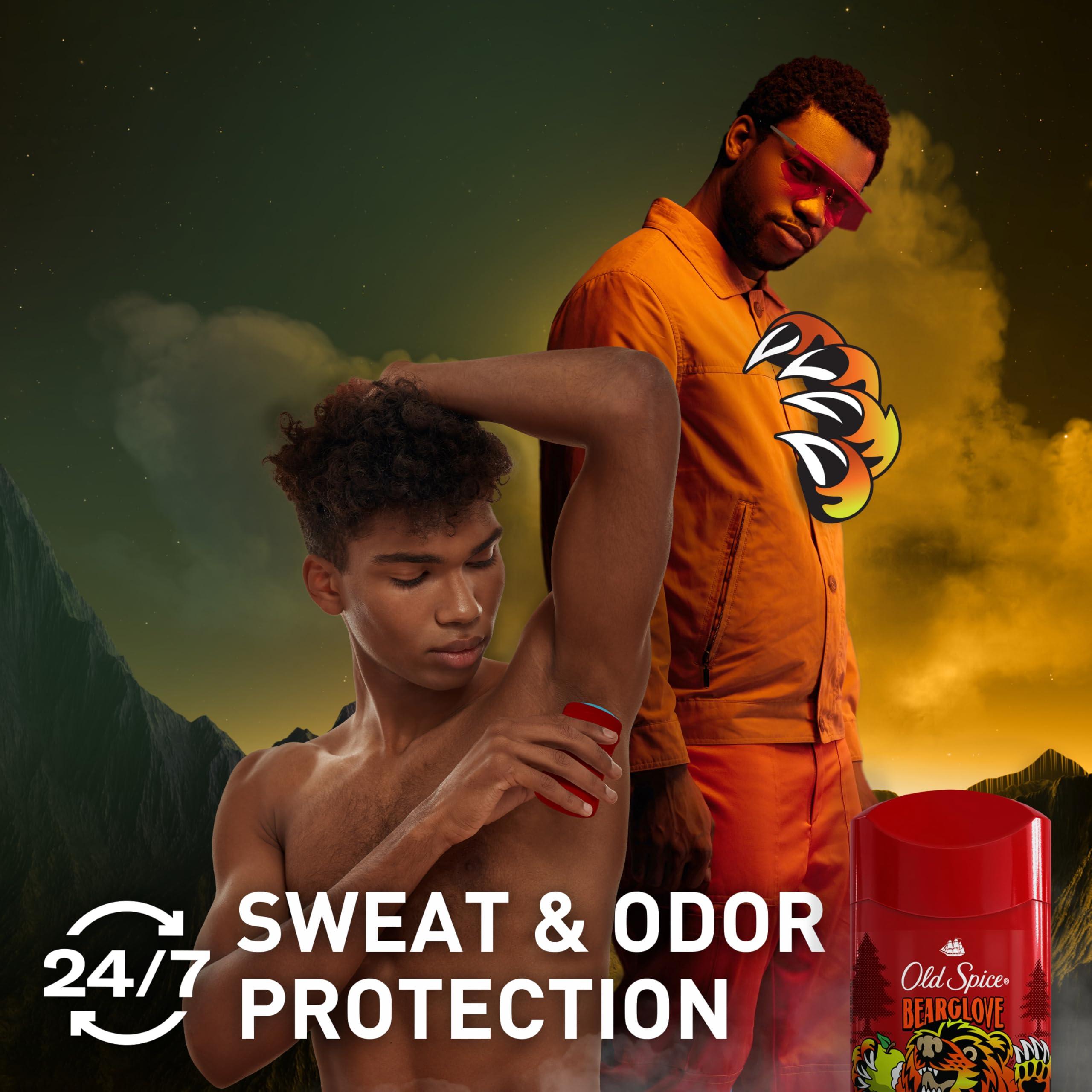 Old Spice Aluminum Free Deodorant for Men, 24/7 Odor Protection, 24/7 Freshness & Lasting Scent, Goes on Clear, Bearglove with Crisp Orchard Scent, 2.6 oz - Image 3