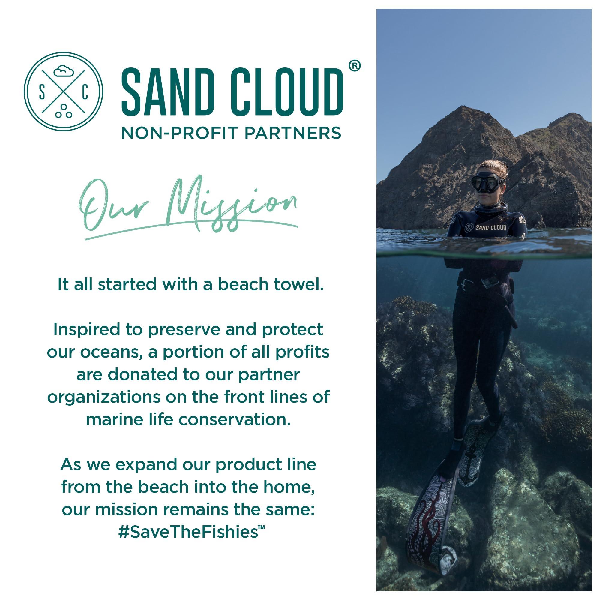 Sand Cloud Cotton Hair Towel Wrap, Sage - Quick Dry Hair Towel for Wet Hair - 100% Turkish Organic Cotton, Half Terry Weave with Binding Edge - 10" x 15" Lightweight, Frizz-Free Hair Drying Towel - Image 7