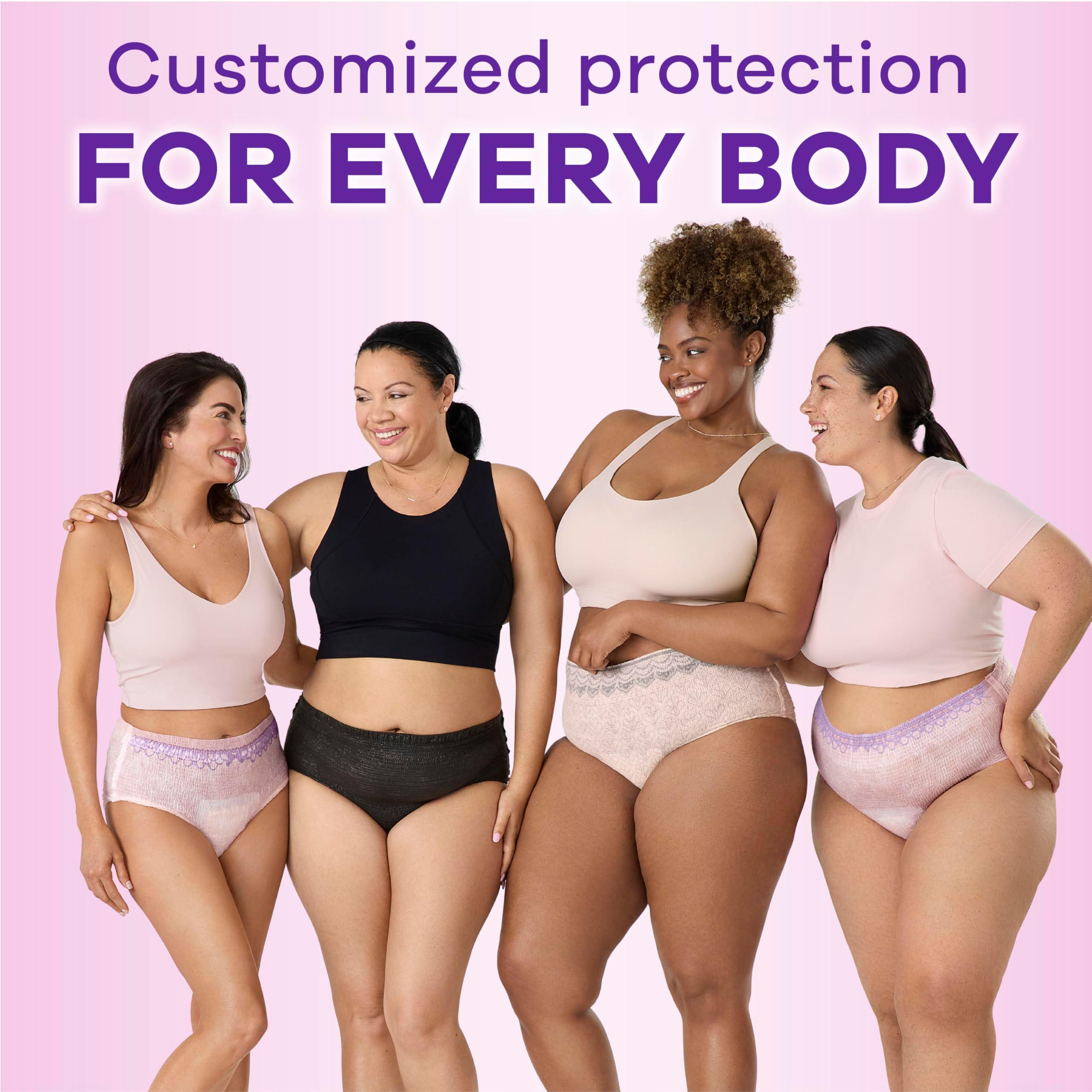 Always Discreet for Sensitive Skin Underwear, Four Times Skin Protection, Dermatologically Tested, Fragrance-Free, Maximum Absorbency, L, 24 Count (Packaging May Vary) - Image 5