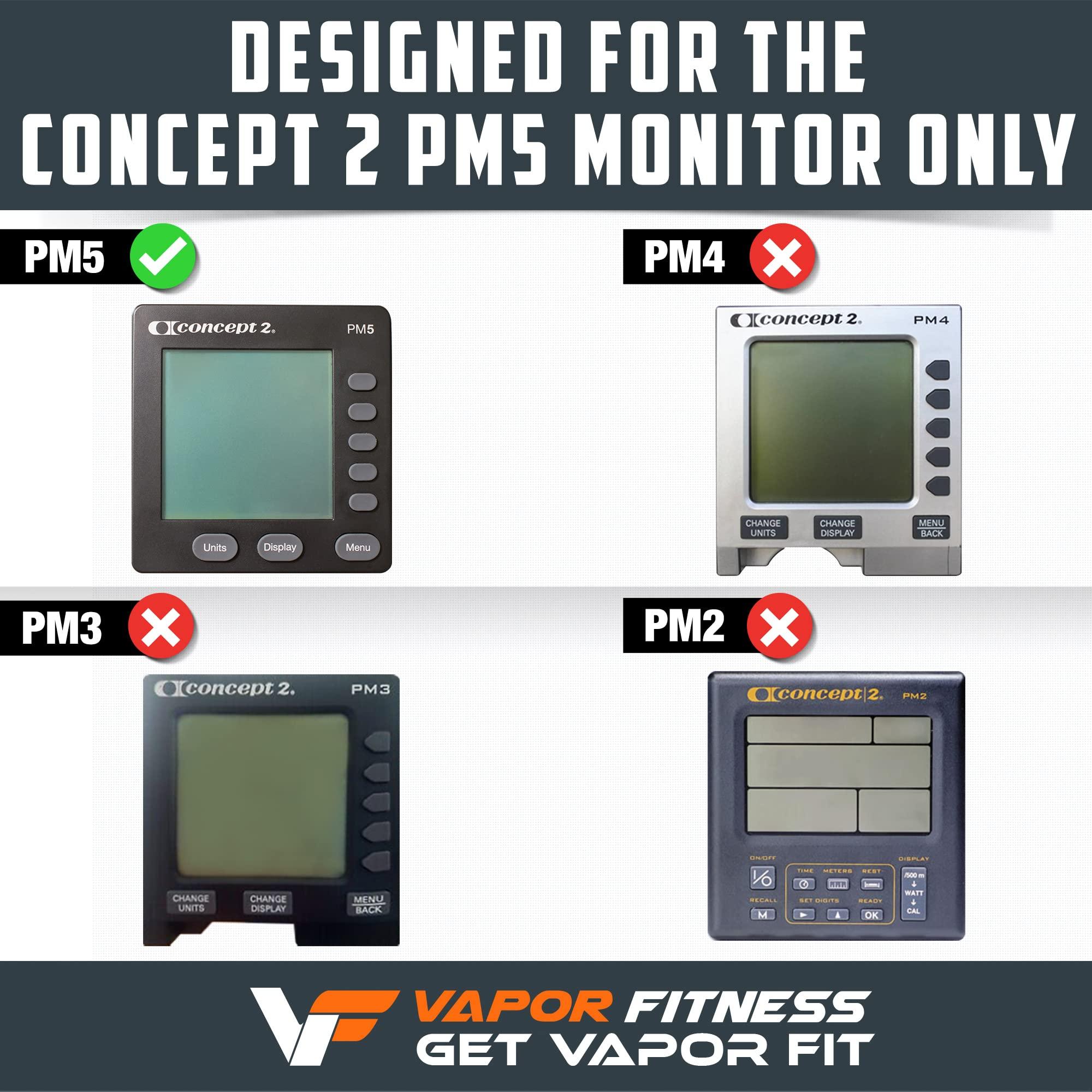 Vapor Fitness Phone Holder Made for PM5 Monitors of Concept 2 Rower, SkiErg and BikeErg - Silicone Smartphone Cradle Compatible with Concept 2 Rowing Machine. Ideal Rower Accessories - Image 7