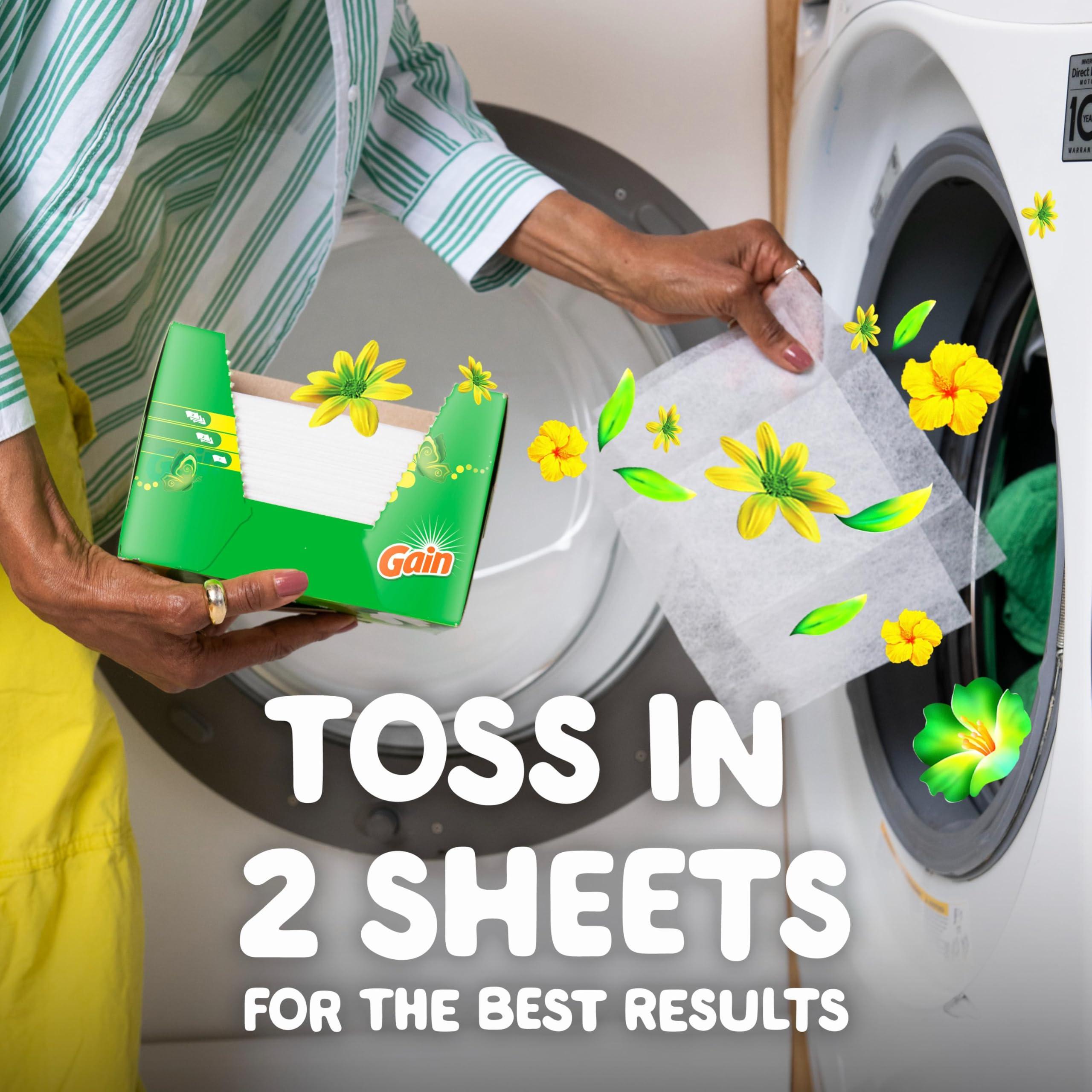 Gain Original Dryer Sheets, 120 Count - Image 5