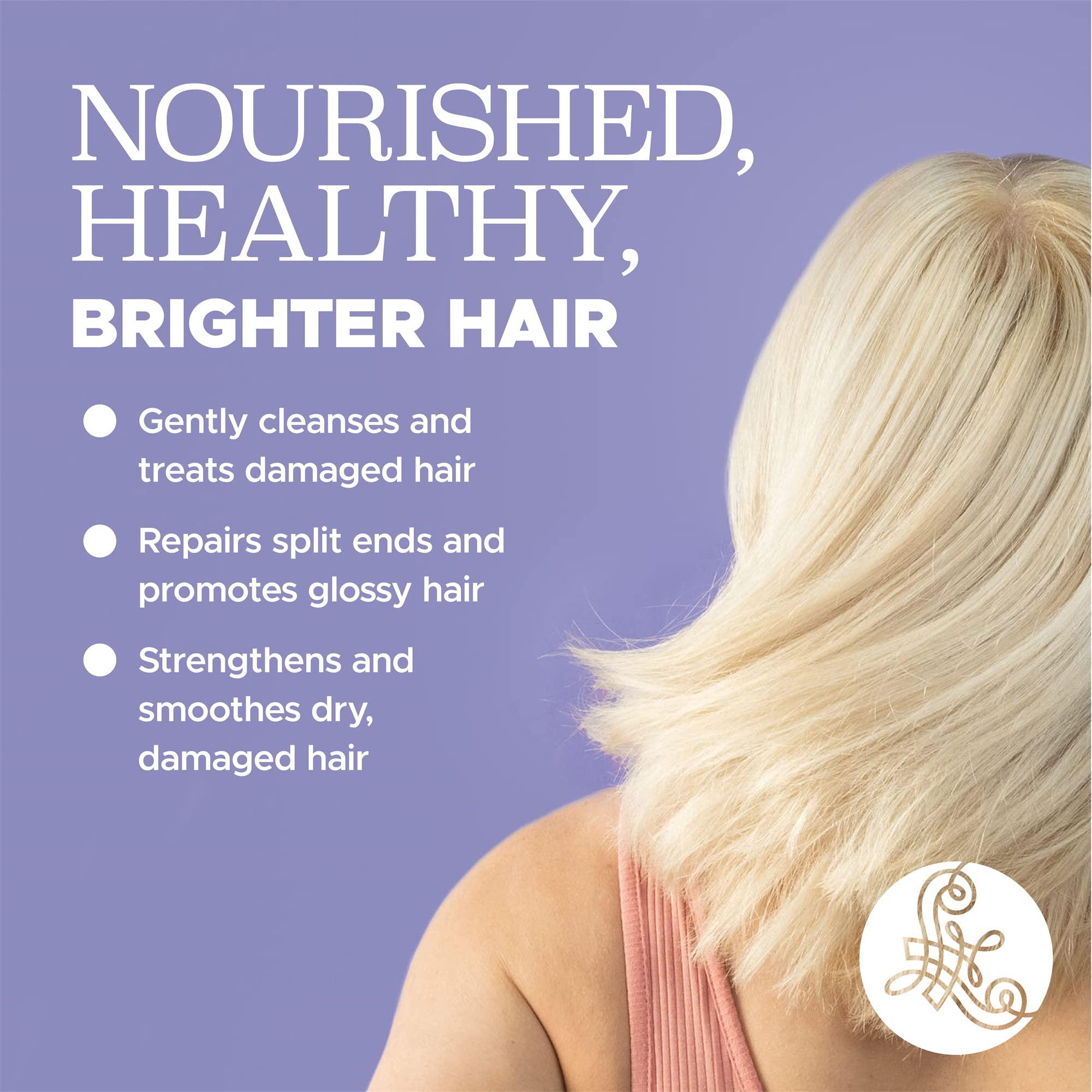 Luseta Purple Shampoo for Women - Blonde, Grey, Color Treated, Curly and Damaged Hair - 16.9oz, Sulfate & Paraben Free - Image 5