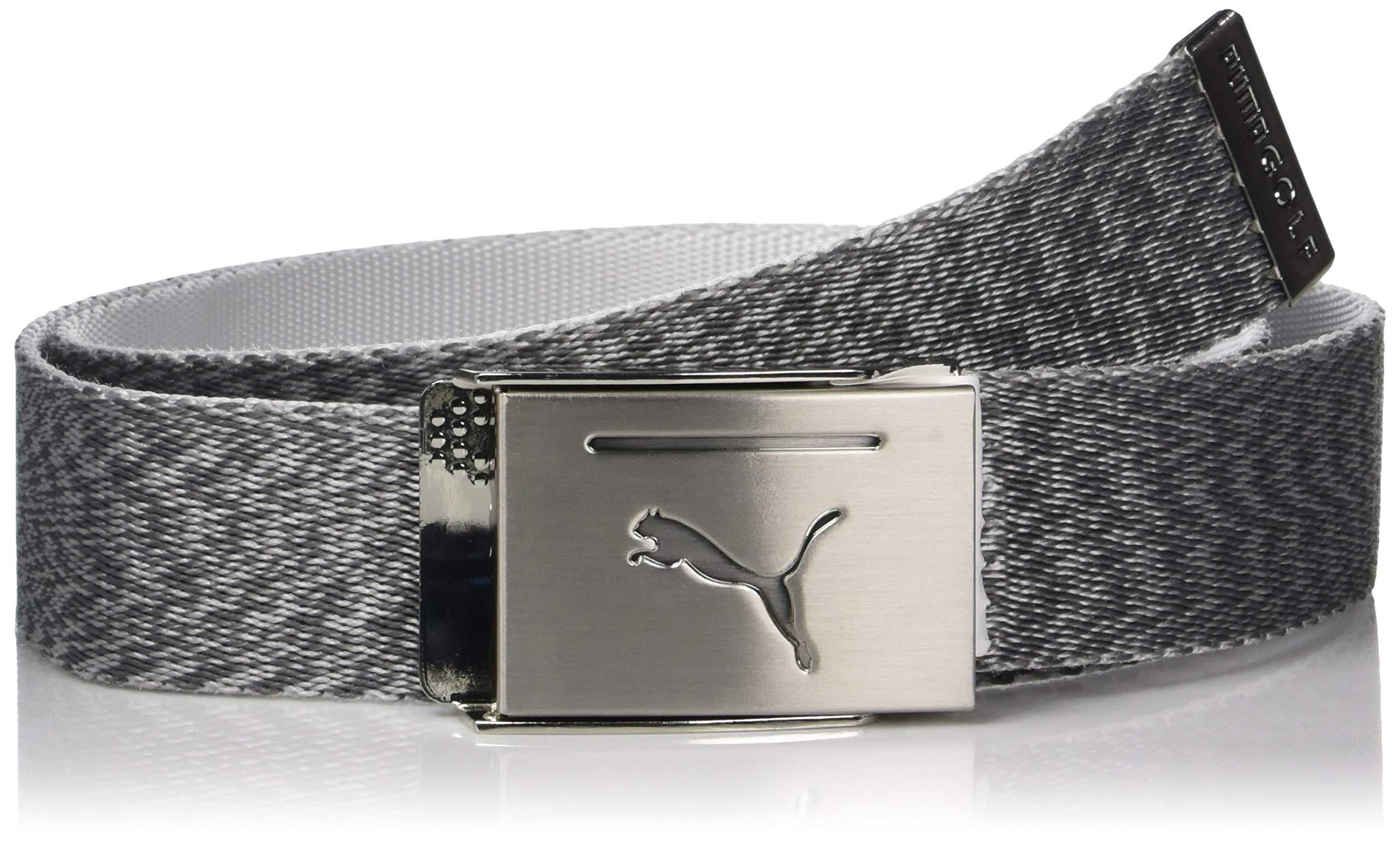 PUMA Golf 2019 Men's Reversible Web Belt (One Size), Bright White - Image 2