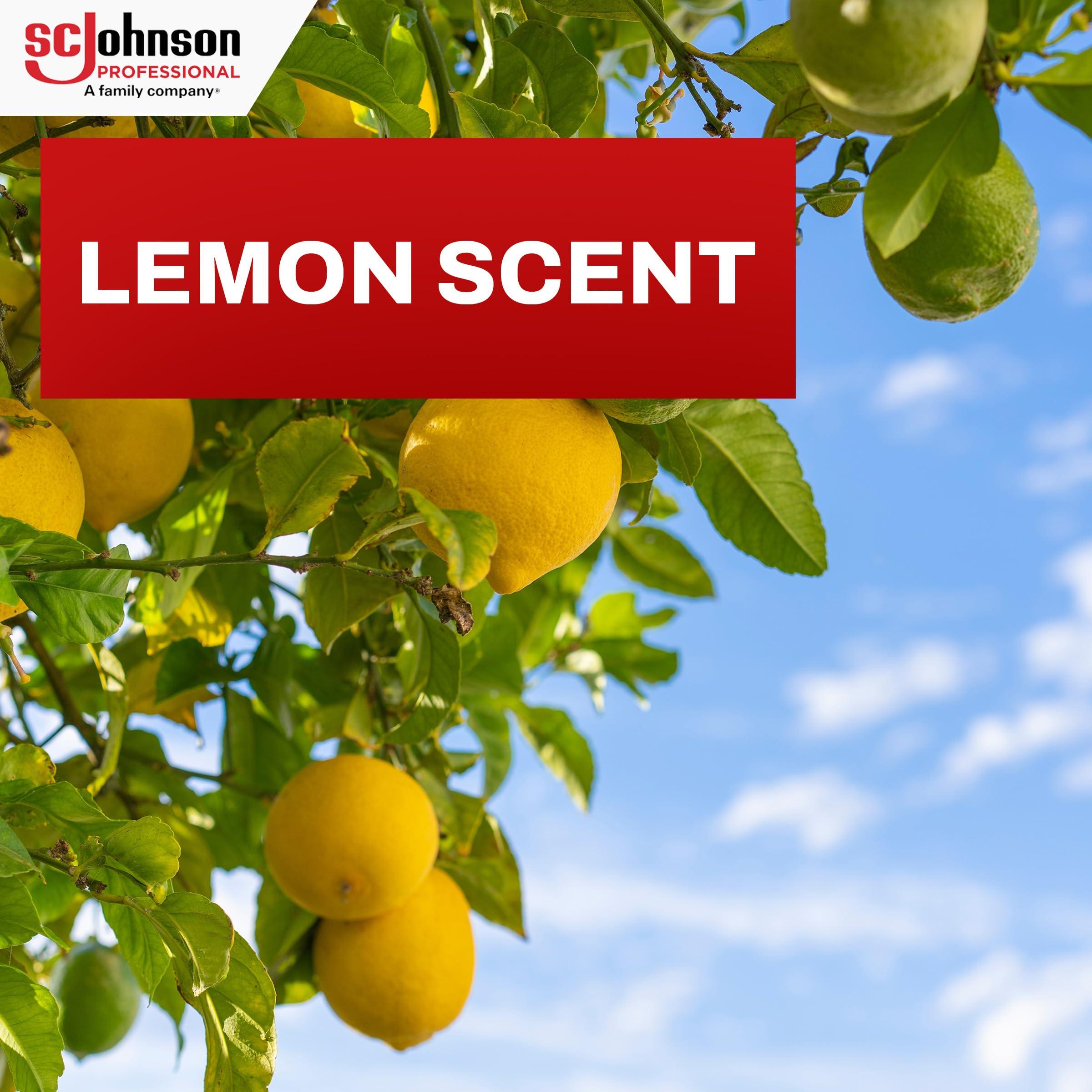 SC Johnson Professional Pledge Polish and Shine for Wood Furniture and More, Lemon Scent, 14.2 Fl Oz, Pack of 6 - Image 5