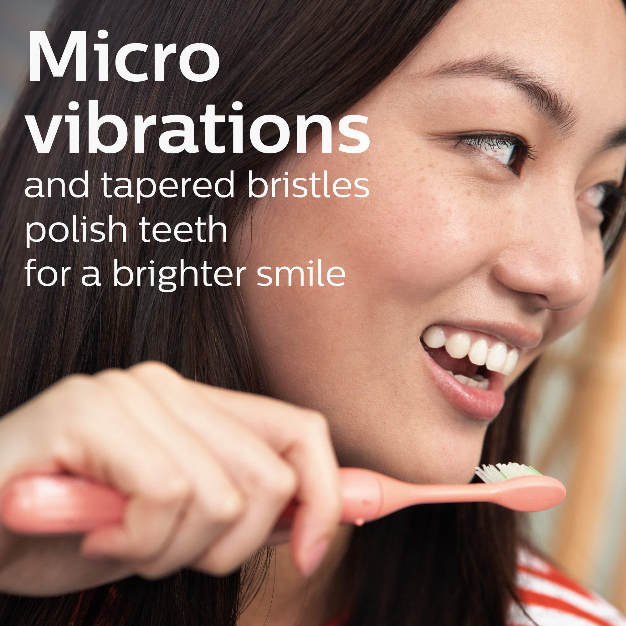Philips Sonicare Battery Toothbrush, Brush Head Bundle, Miami Coral, BD1001/AZ - Image 2