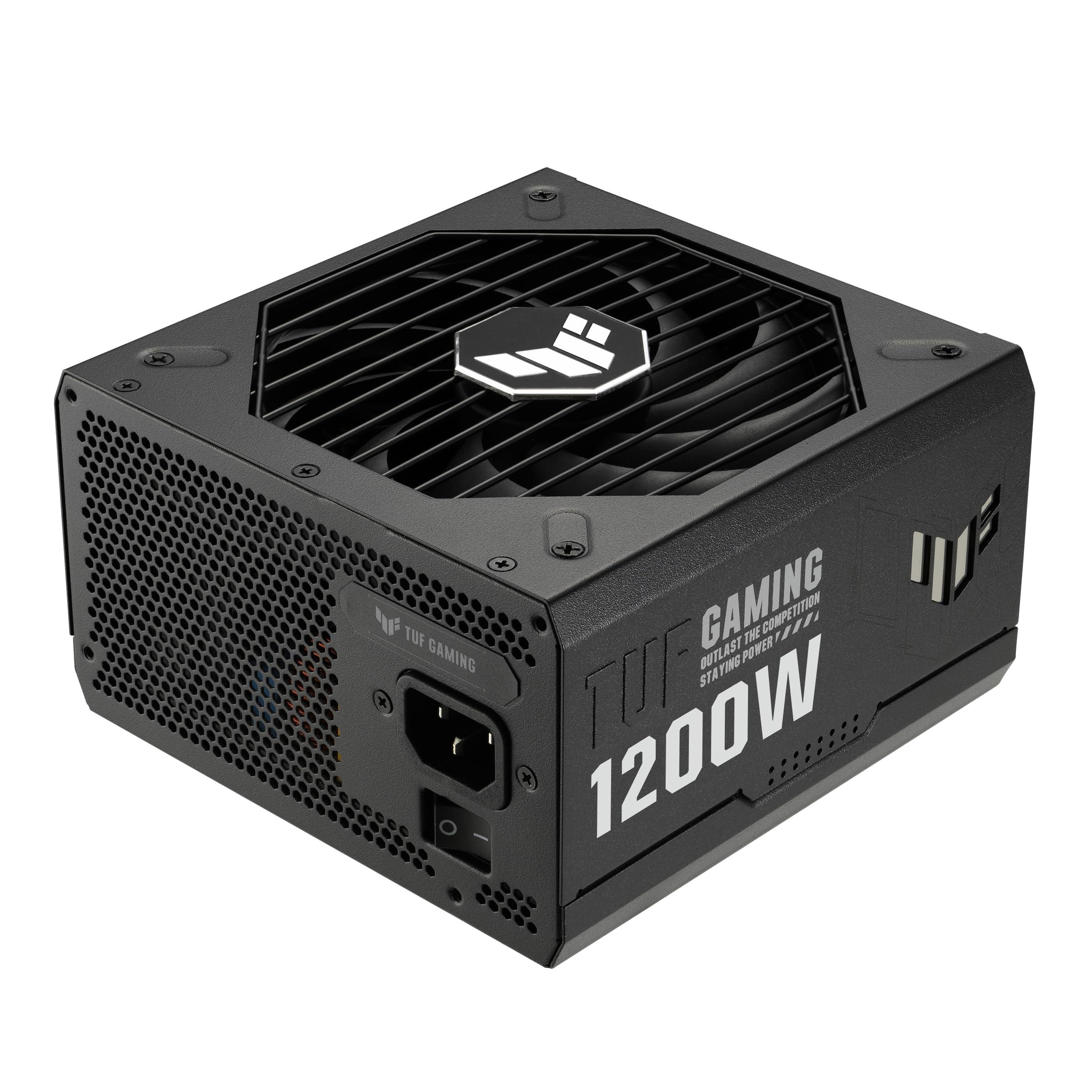 ASUS TUF Gaming 1200W Gold (1200 Watt, ATX 3.0 Compatible Fully Modular Power Supply, 80+ Gold Certified, Military-Grade Components, Dual Ball Bearing, Axial-tech Fan, PCB Coating, 10 Year Warranty) - Image 12