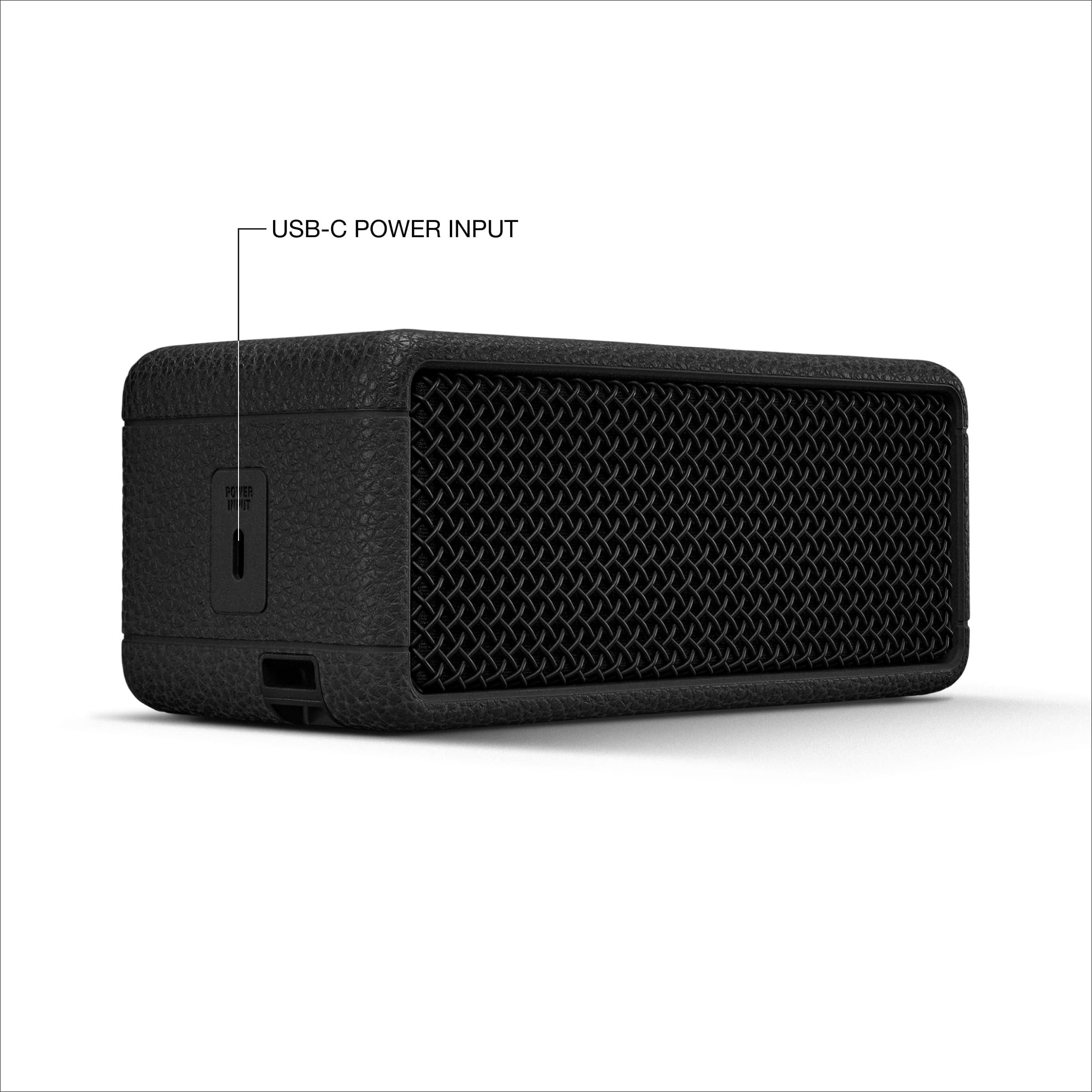 Marshall Emberton III Portable Bluetooth Speaker - Black & Brass - Image 7