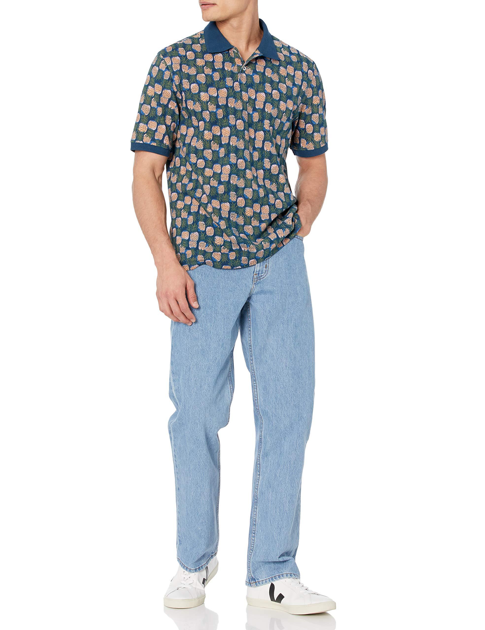 Amazon Essentials Men's Regular-Fit Cotton Pique Polo Shirt (Available in Big & Tall) - Image 5