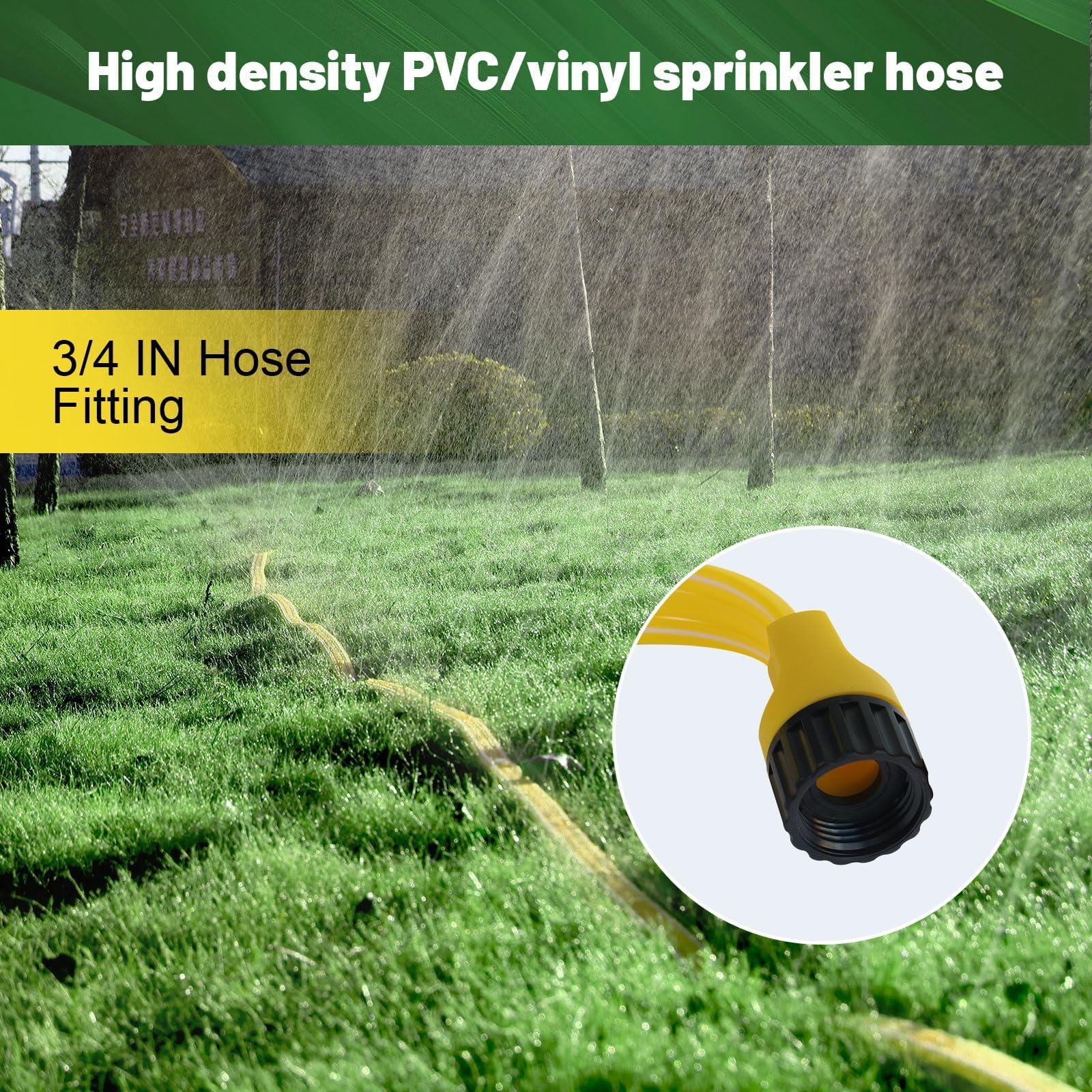 Holldoor Sprinkler Hose 25 ft 6-Pack, Flexible Sprinklers Soaker Hose 150 ft for Yard, Lawn Drip Irrigation Hose System for Garden Watering (25 ft 6-Pack) - Image 6