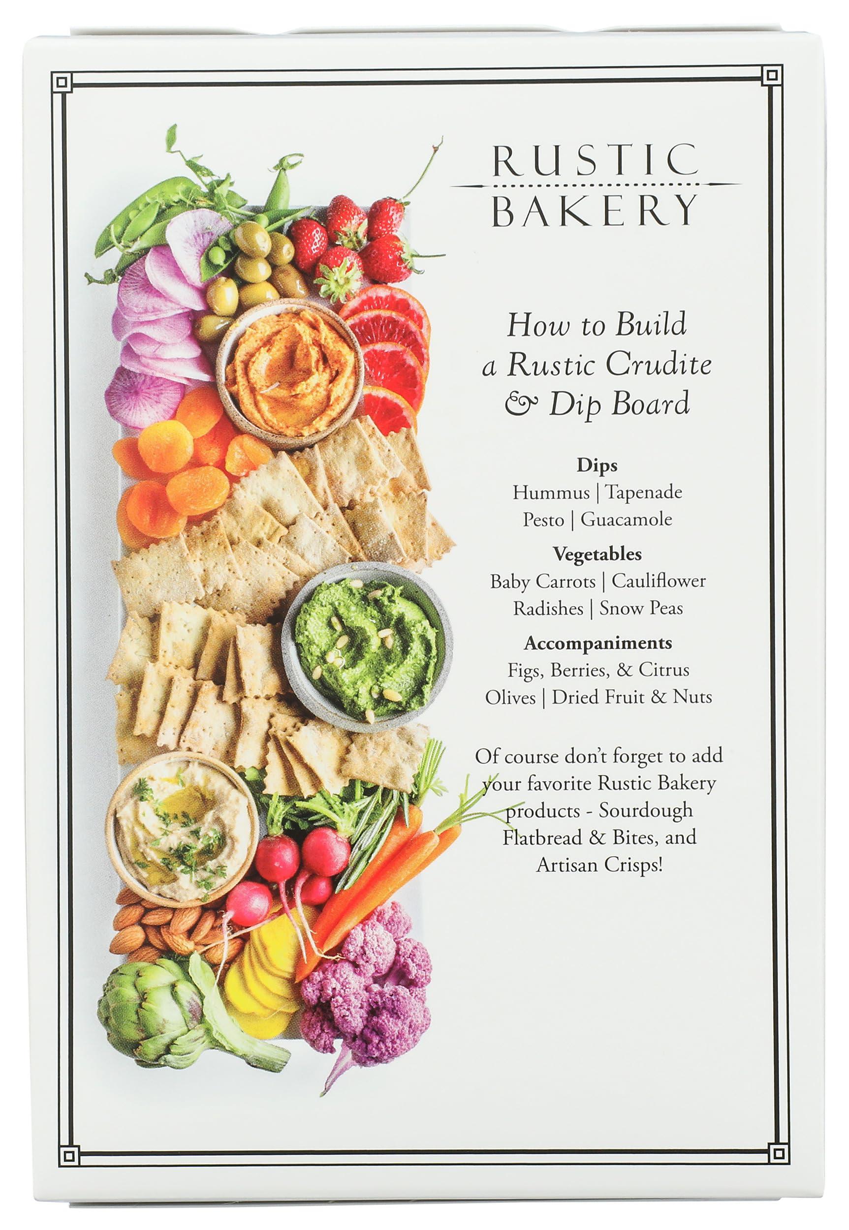 RUSTIC BAKERY Organic Rosemary Olive Oil Flatbrd Bites, 4 OZ - Image 4