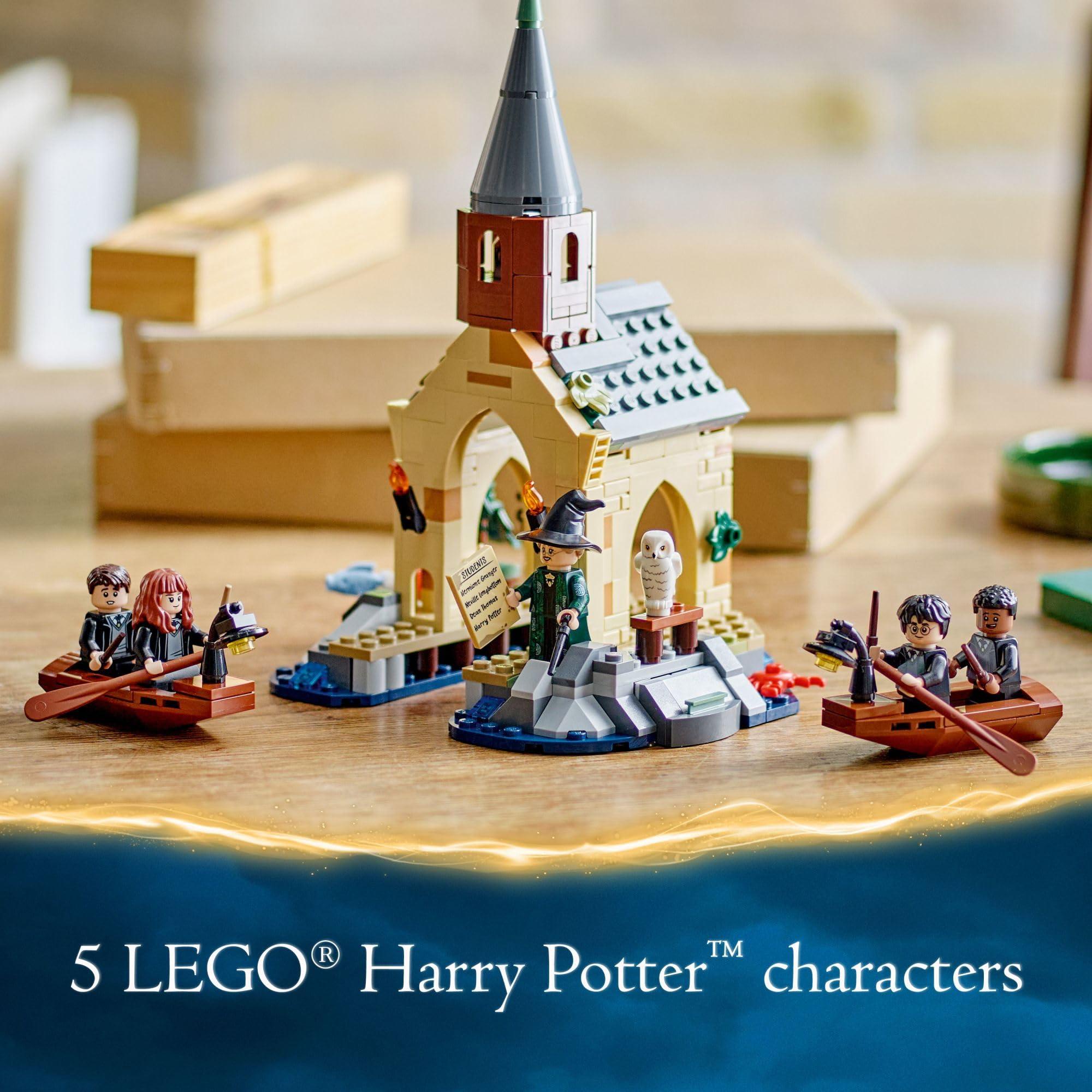 LEGO Harry Potter Hogwarts Boat House Building Toys - Harry Potter Toys for Kids, Girls & Boys, Age 8+ - Birthday Gift with 5 Minifigures - 76426 - Image 2
