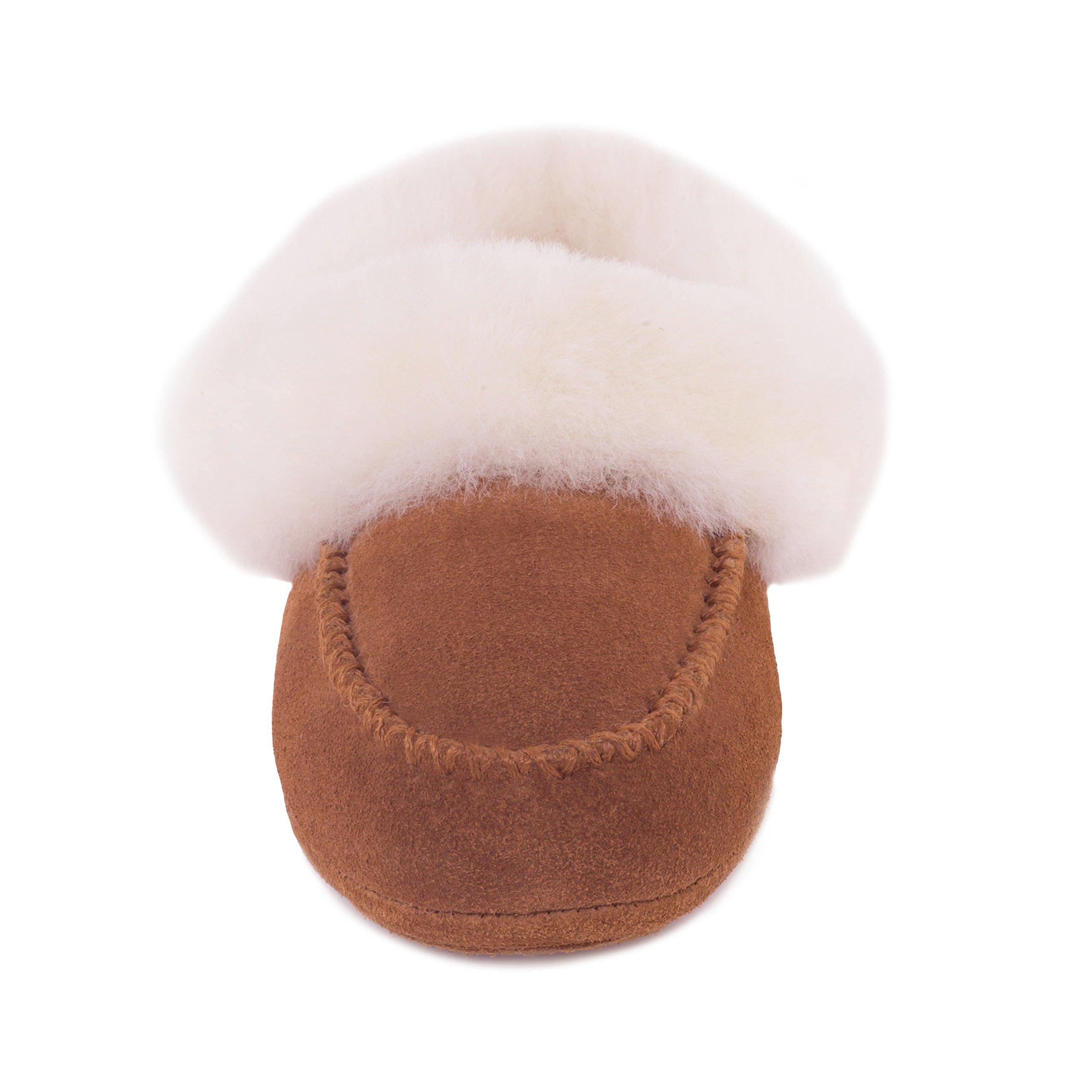 Cloud Nine Sheepskin Bootie Slippers for Women - Warm and Comfortable Australian Shearling Booties - Image 4