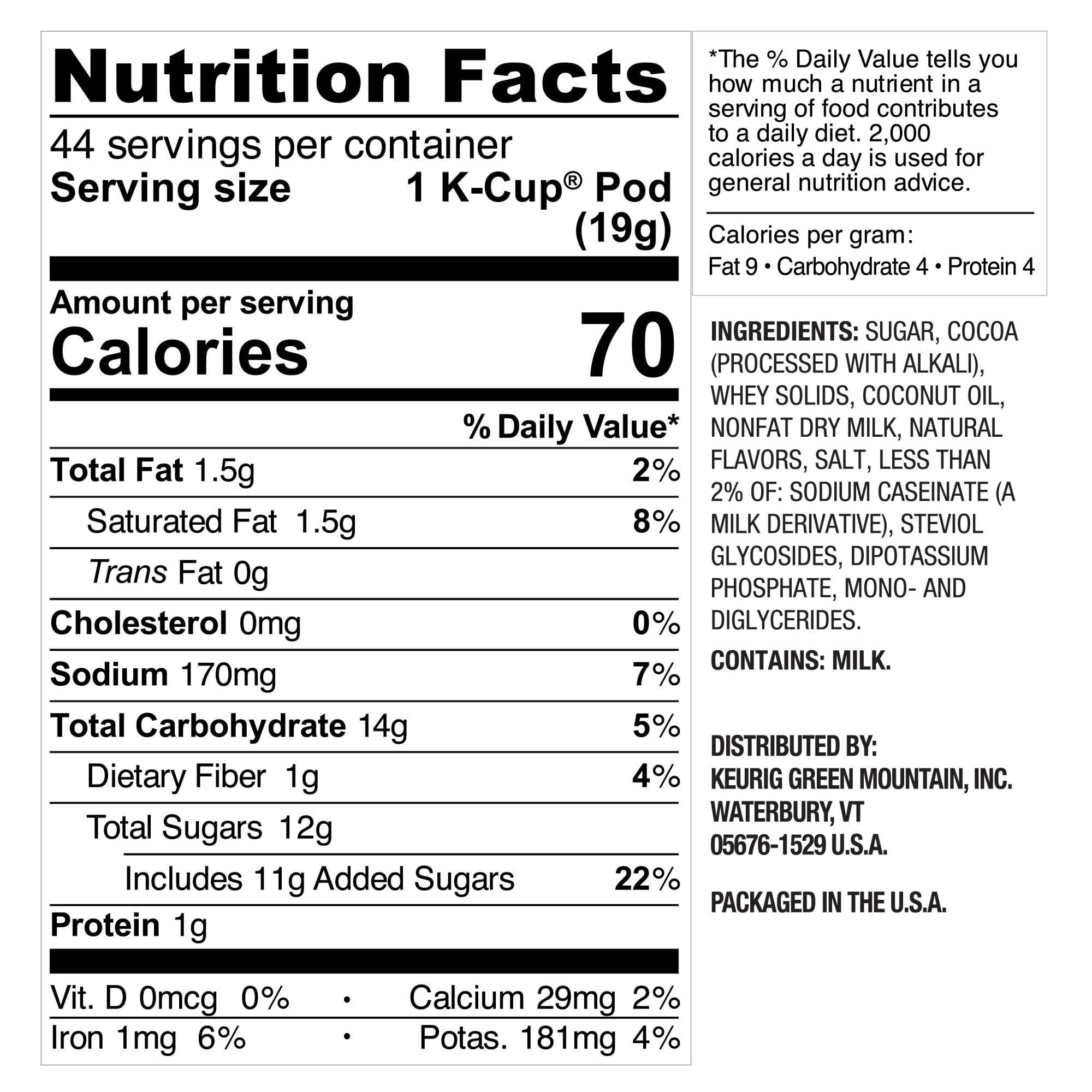 Swiss Miss Milk Chocolate Hot Cocoa, Single-Serve Keurig K-Cup Pods, Hot Chocolate, 44 Count - Image 2