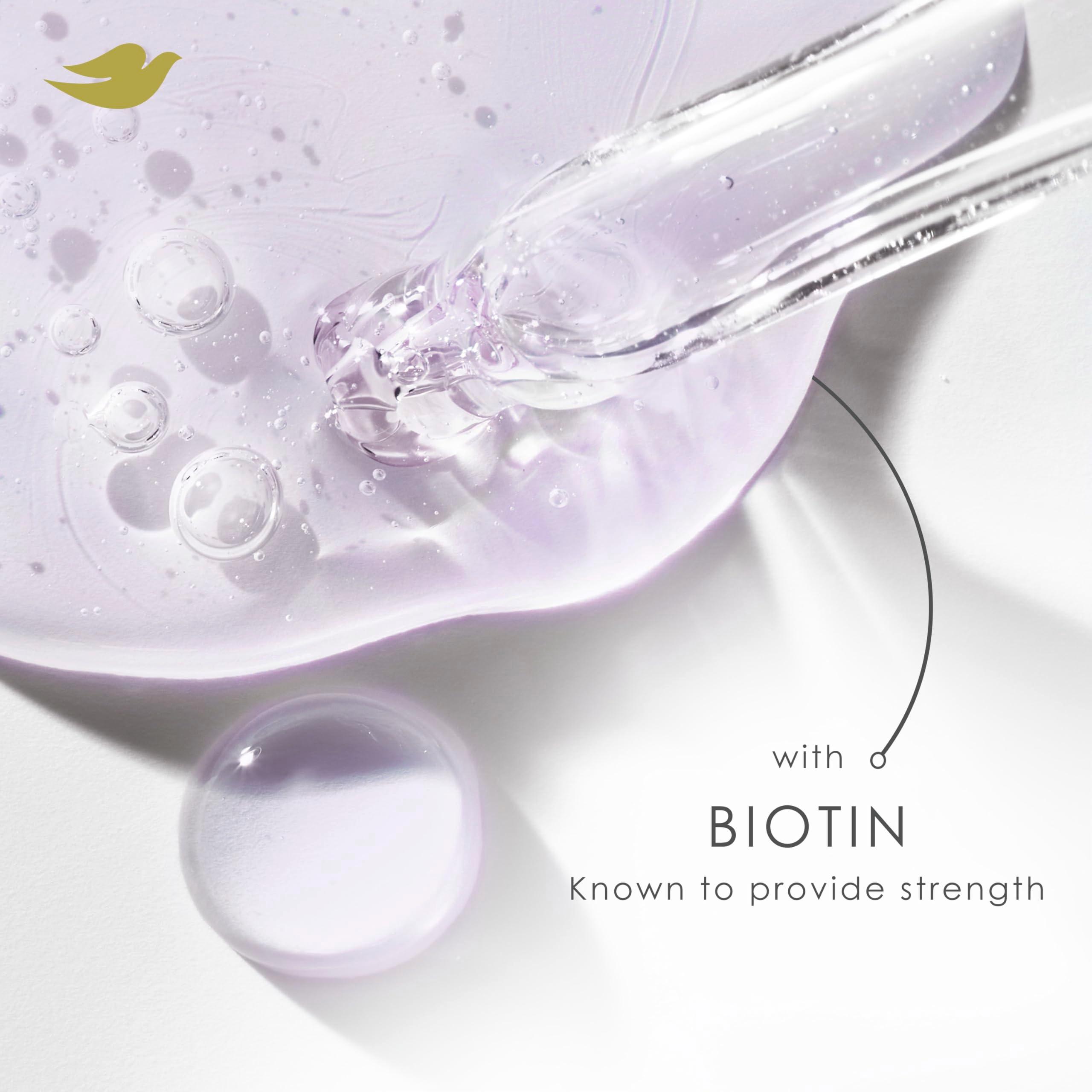 Dove Conditioner Volume & Fullness for Fine, Thin Hair with Liquid Bio-Protein Care Technology and Biotin 28 Fl oz - Image 7