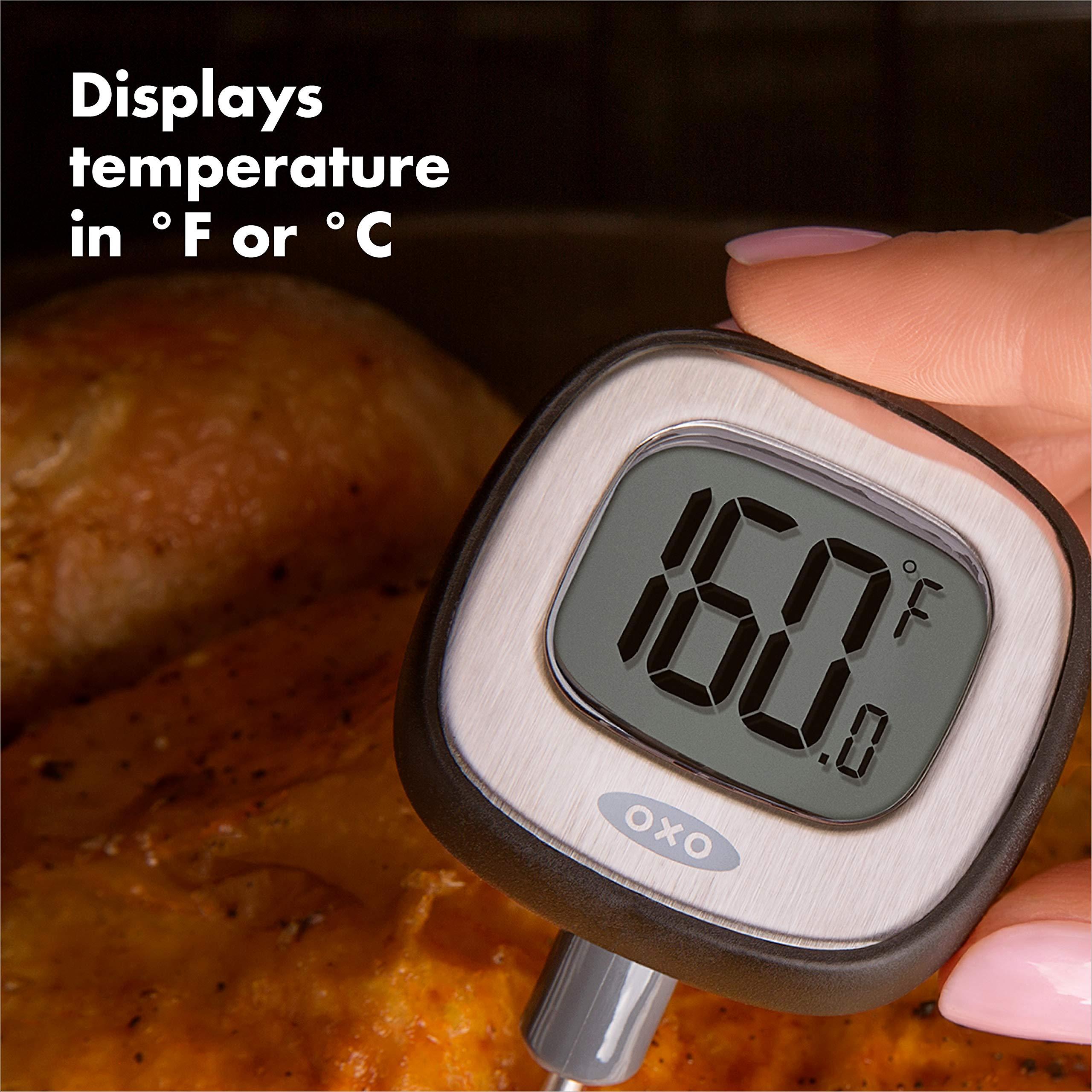 OXO Good Grips Chef's Precision Digital Instant Read Thermometer, Black - Image 5