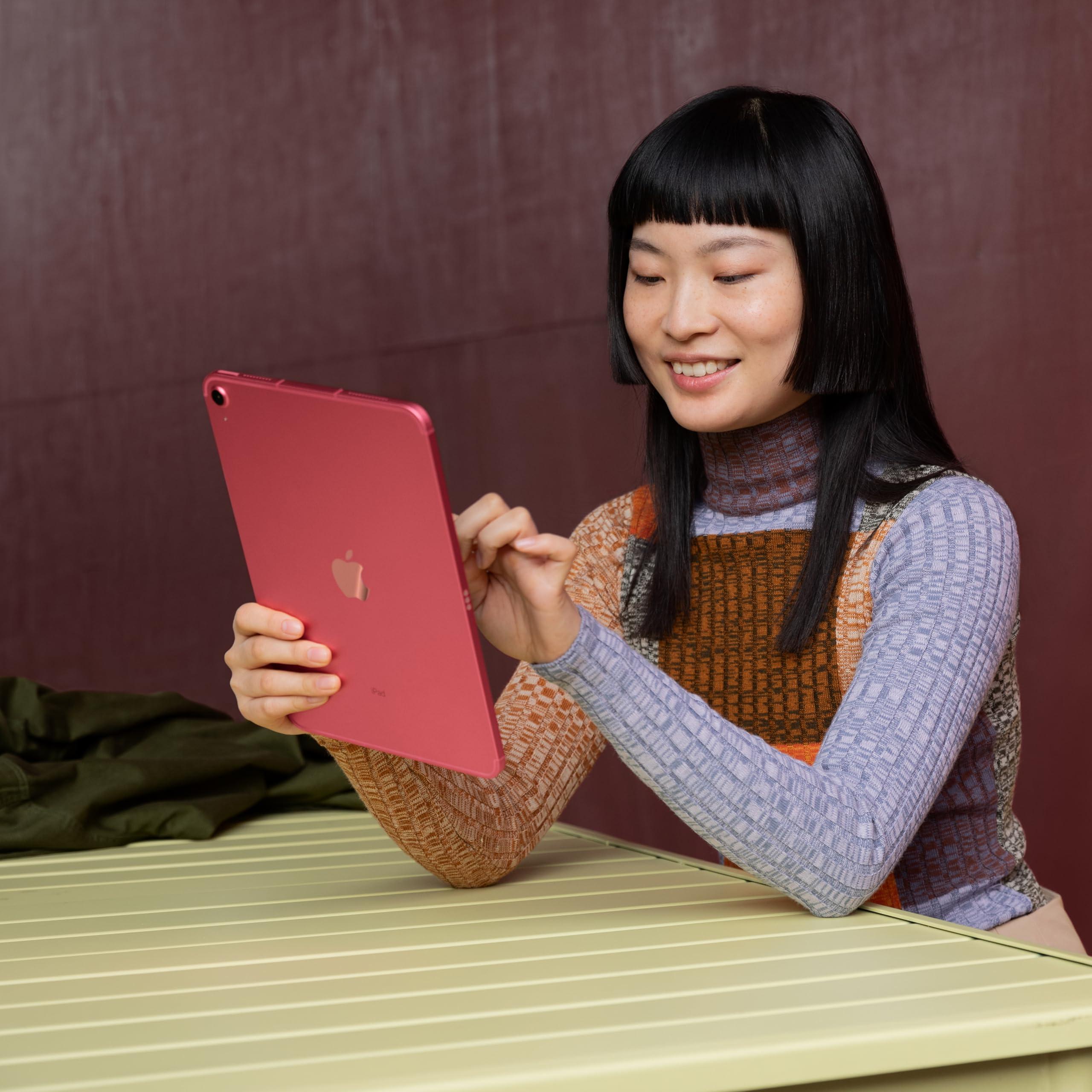 Apple iPad (10th Generation): with A14 Bionic chip, 10.9-inch Liquid Retina Display, 256GB, Wi-Fi 6, 12MP front/12MP Back Camera, Touch ID, All-Day Battery Life – Silver - Image 4
