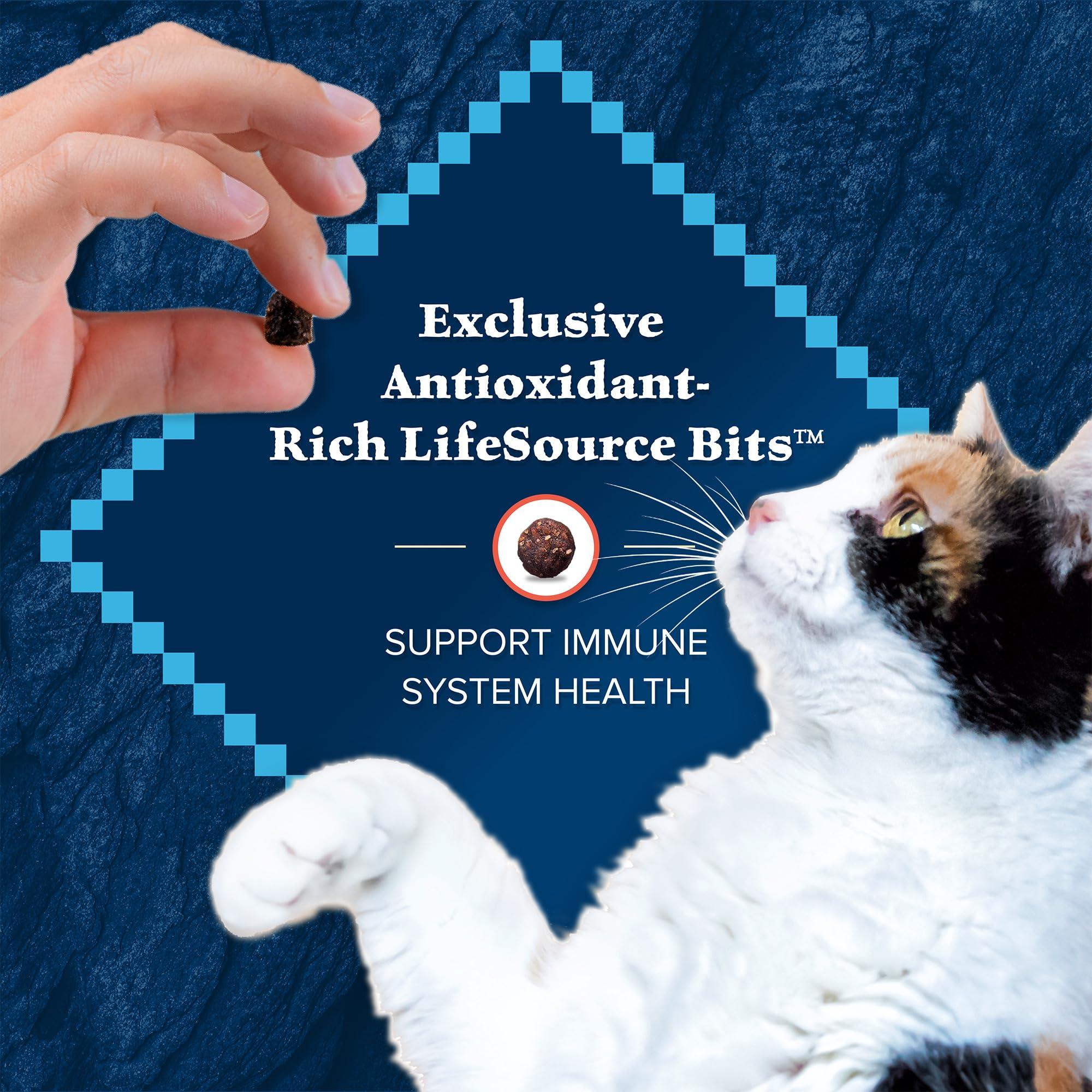 Blue Buffalo Wilderness Adult Indoor Dry Cat Food, Indoor Hairball Control and Weight Control Formula, High-Protein and Grain-Free Diet, Made with Natural Ingredients, Chicken, 11-lb. Bag - Image 9