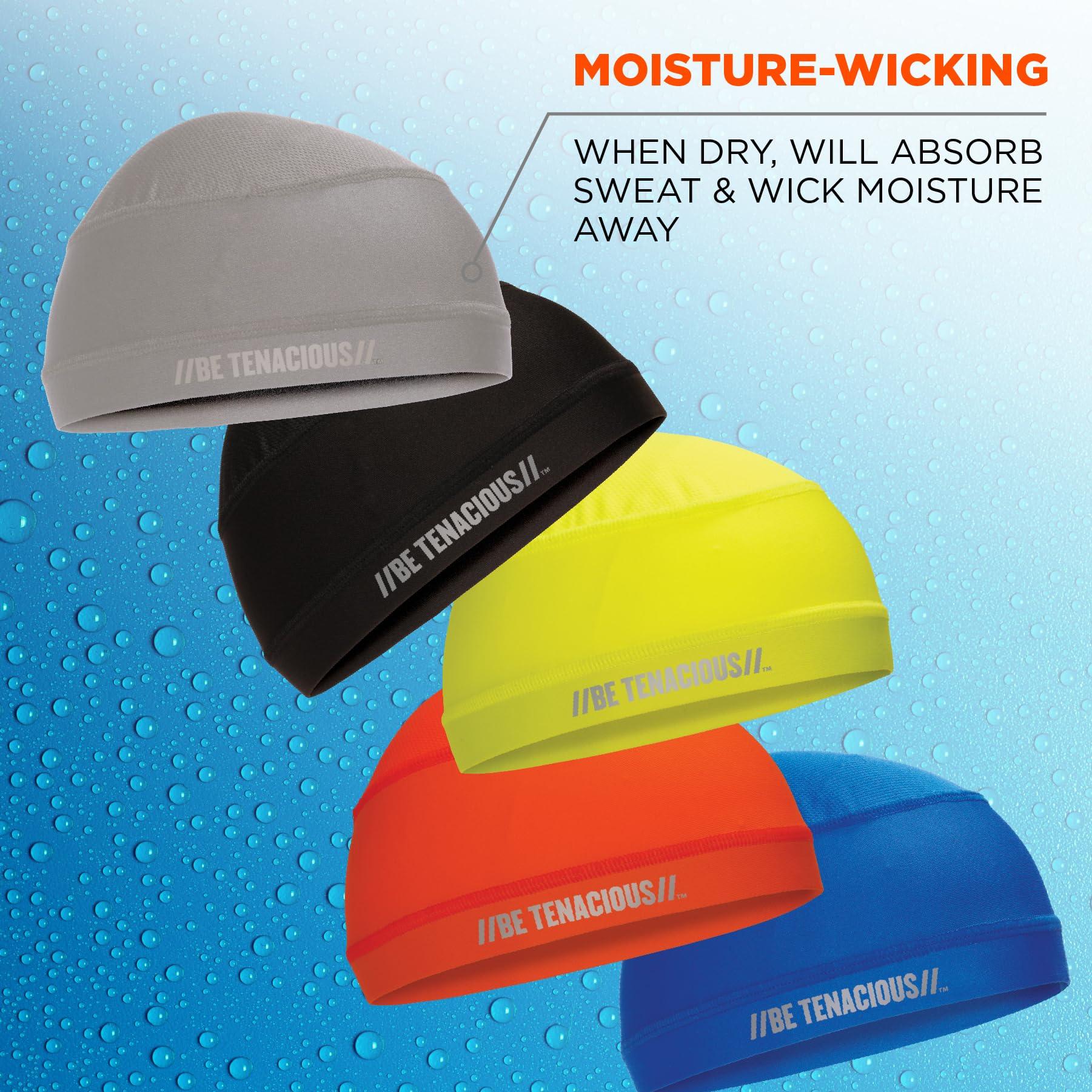 Ergodyne Chill Its 6632 Cooling Skull Cap, Sweat Wicking Liner, UPF 50 Sun Protection - Image 4