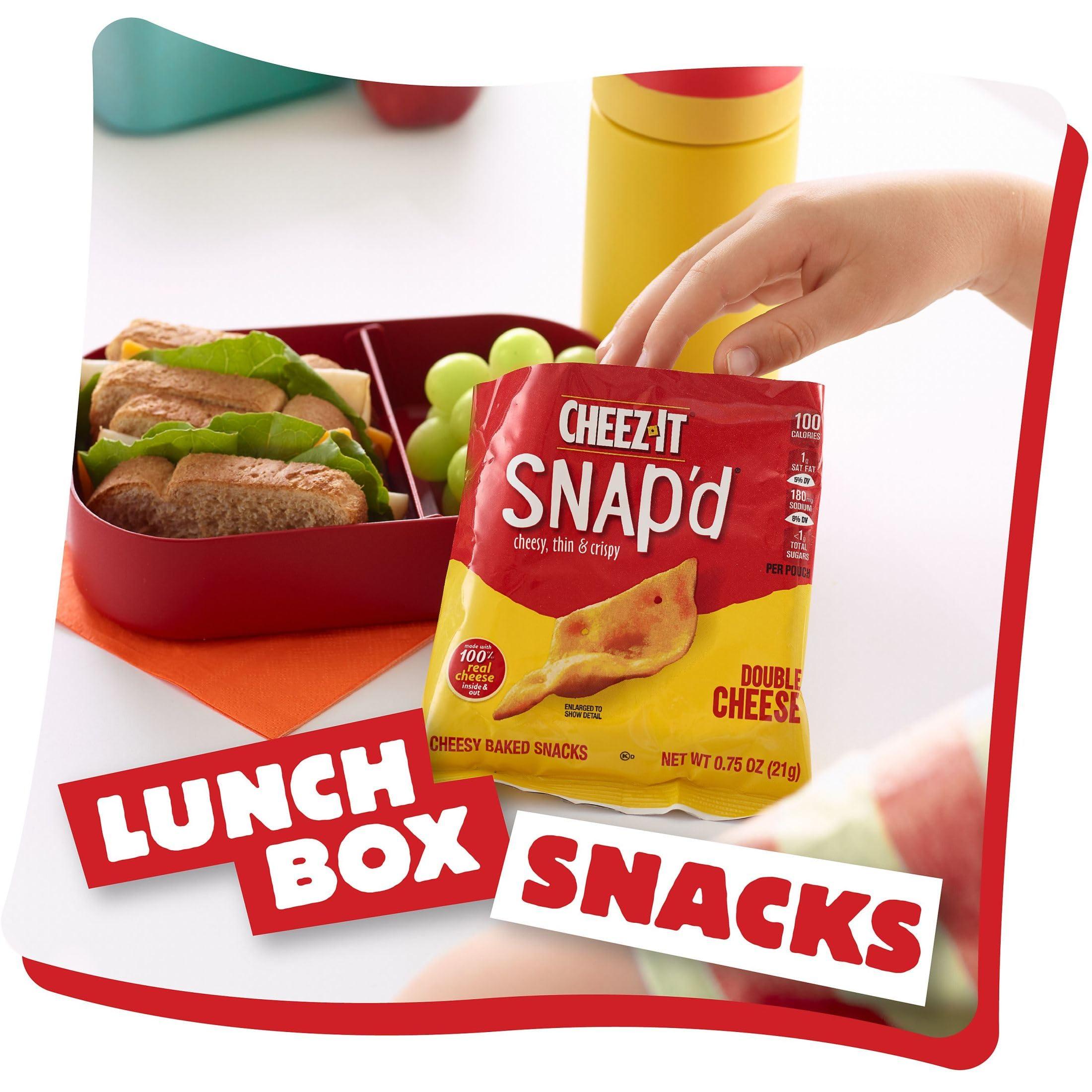 Cheez-It Cheese Crackers, Baked Snack Crackers, Lunch Snacks, Variety Pack (42 Packs) - Image 6