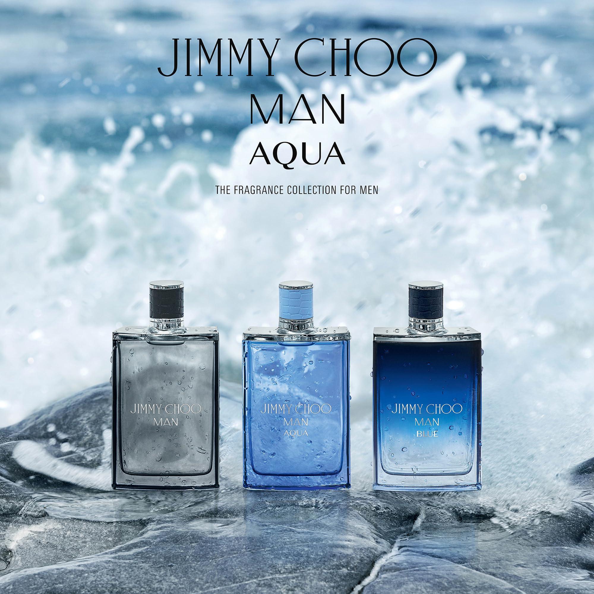 JIMMY CHOO - Man Aqua Eau de Toilette - Men's Fragrance - Sweet & Woody - With notes of Grapefruit, Geranium & Salty Moss - Image 7