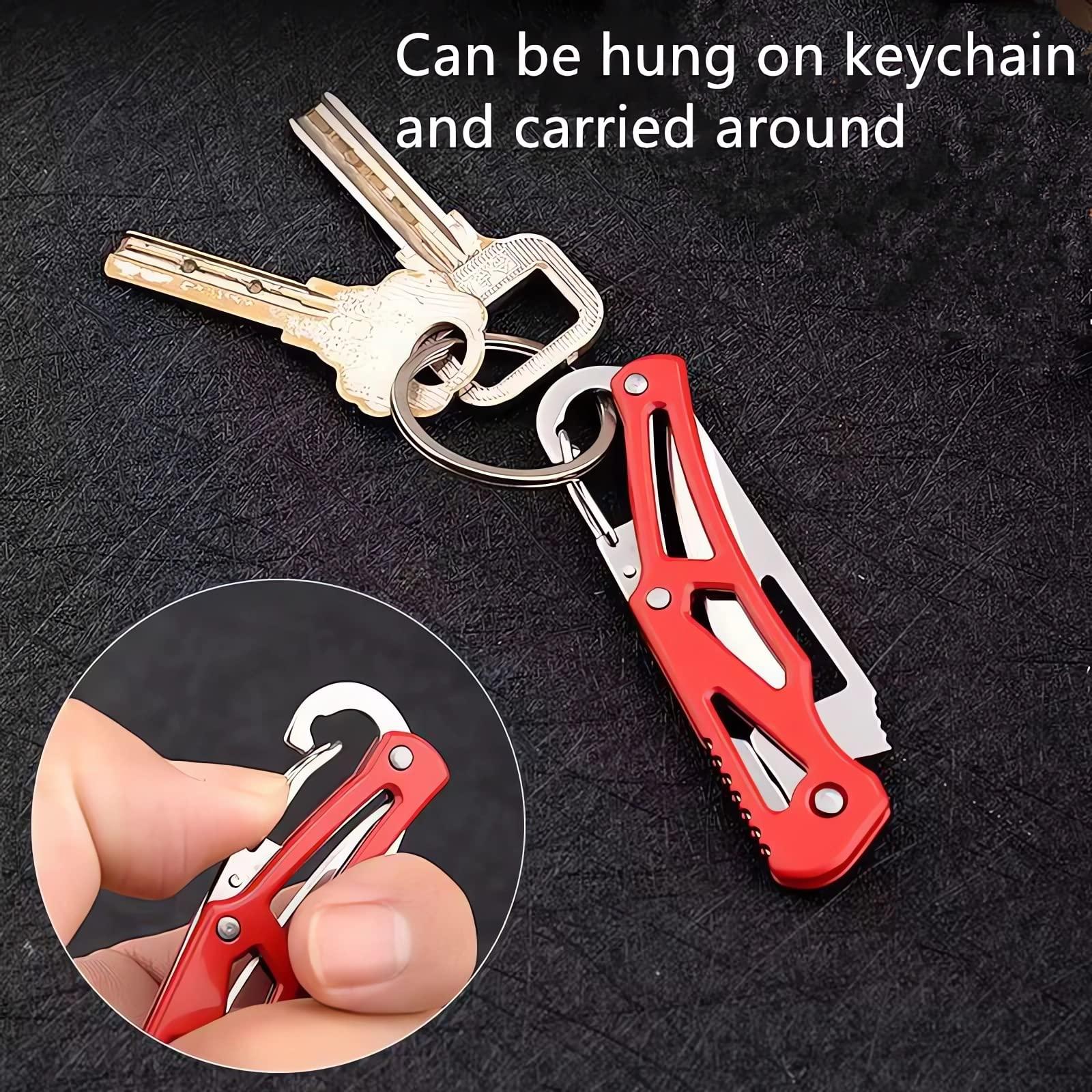 SWBIYING 6 Pcs Pocket Knife Set,Pocket Knives & Folding KnivesSmall Mini Pocket Knife,Pocket Knife for Women,Cute Key Accessories,Edc Knife,Cool Gadgets,Box Cutter - Image 4