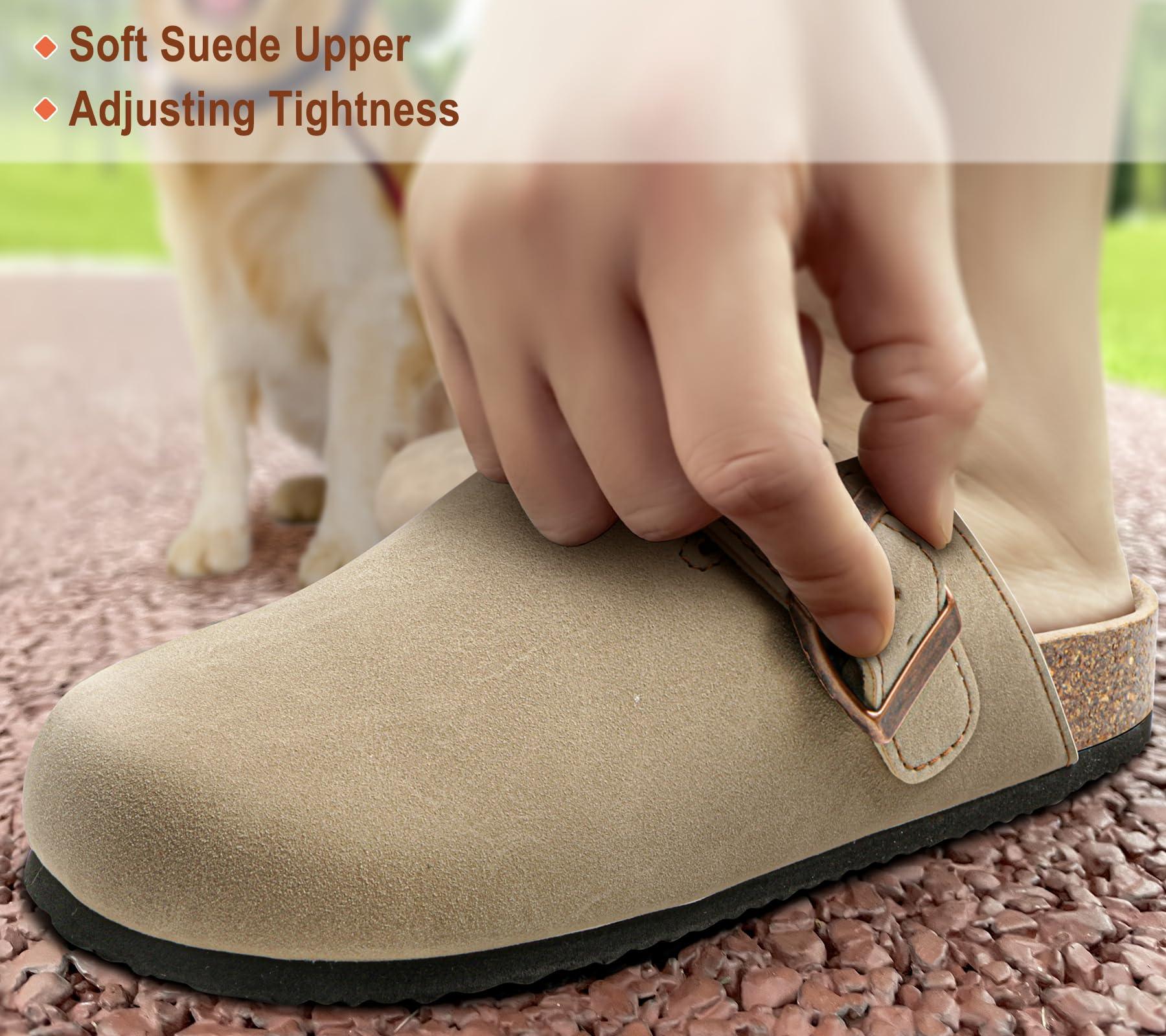 BULLIANT Comfort Clogs Slippers Sandals Nurse Work Shoes Unisex for Men Women with Cushioned Cork-Footbed - Image 5