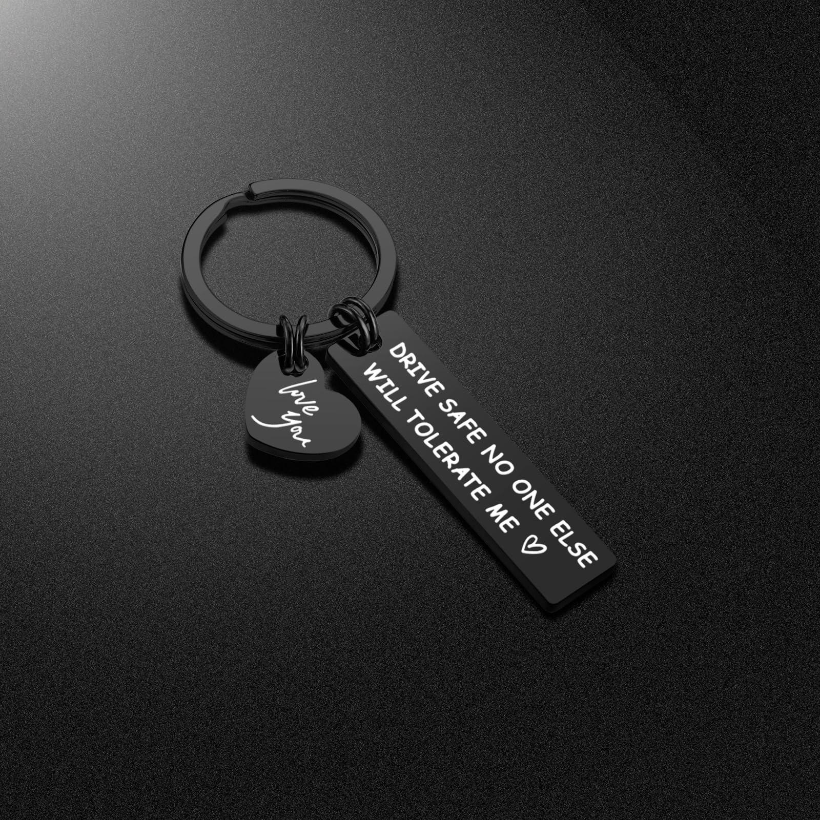 iJuqi Valentine's Day Gifts for Him - Drive Safe Keychain & Boyfriend Gifts for Husband from Girlfriend or Wife - Image 6