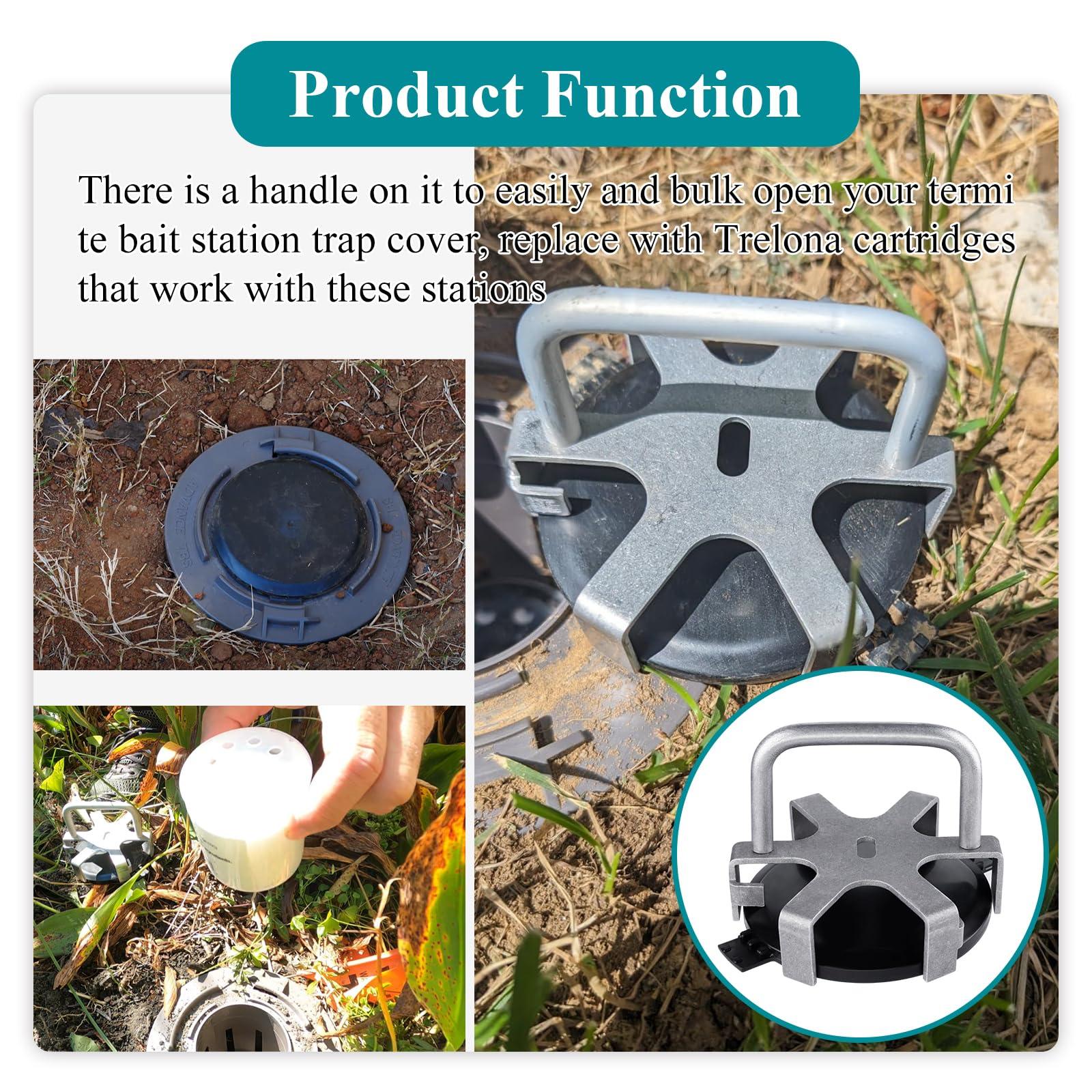 Metal Spider Access Tool, Lid Removal Tool Fit for Advance Termi te Bait Stations, Easily and Bulk Open Your Termi te Bait Stations Trap Lid (Access Tool) - Image 4