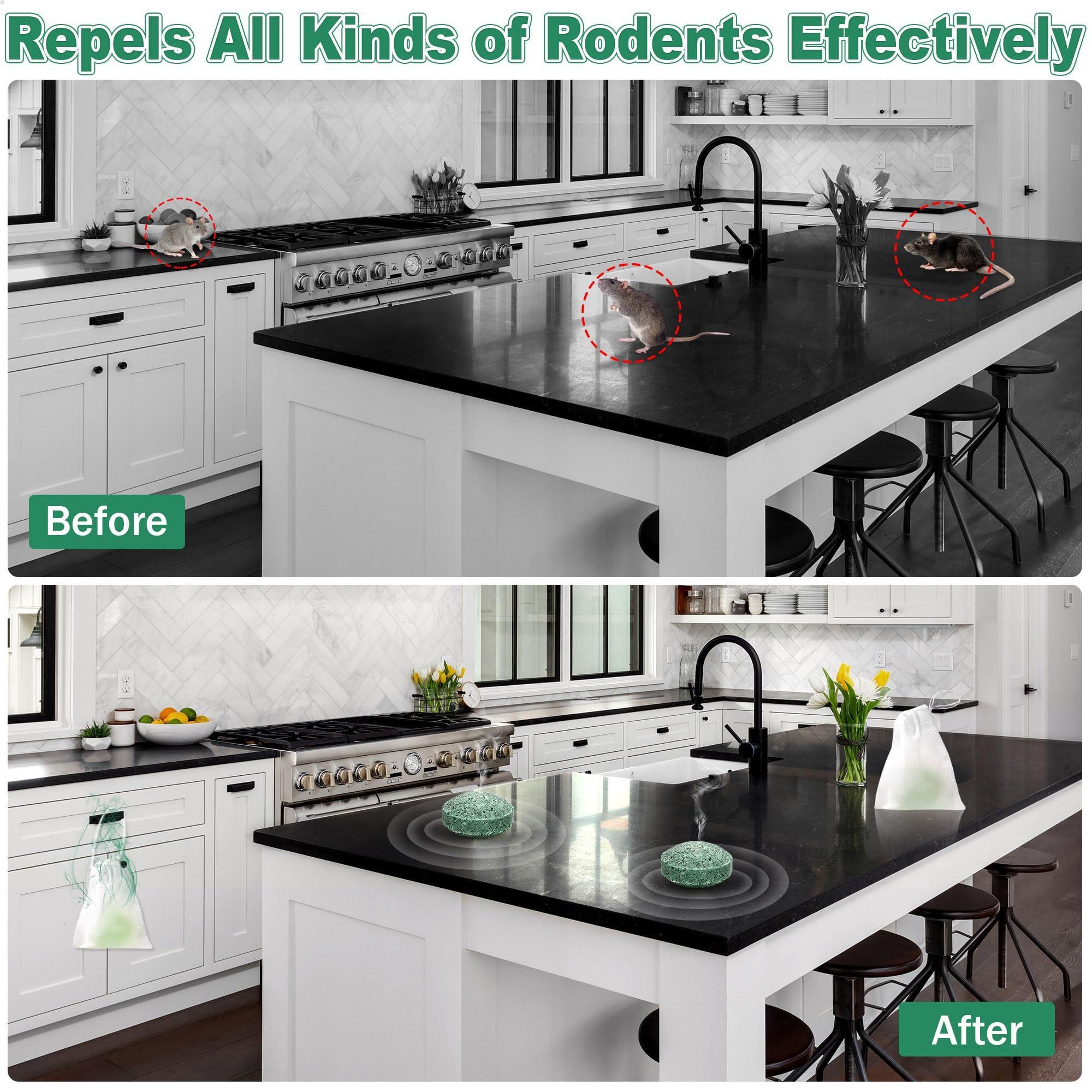 24Pcs Rodent Mice Repellent, Peppermint Oil Mouse Repellent Balls for Rats Mouse Deterrent, Keep Rat Mice Mouse Rodent Out of Indoor House Outdoor Car Engines RV Garage, Safe for Humans & Pets - Image 5