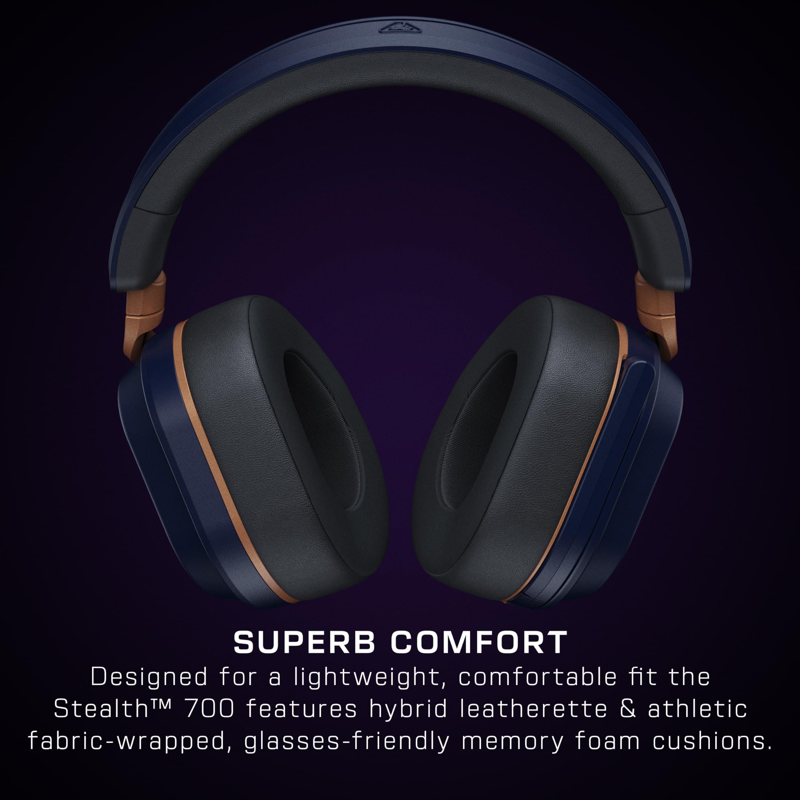 Turtle Beach Stealth 700 Gen 3 Wireless Multiplatform Amplified Gaming Headset for Xbox Series X|S, Xbox One, PC, PS5, Mobile – 60mm Drivers, AI Noise-Cancelling Mic, Bluetooth, 80-Hr Battery – Cobalt - Image 12