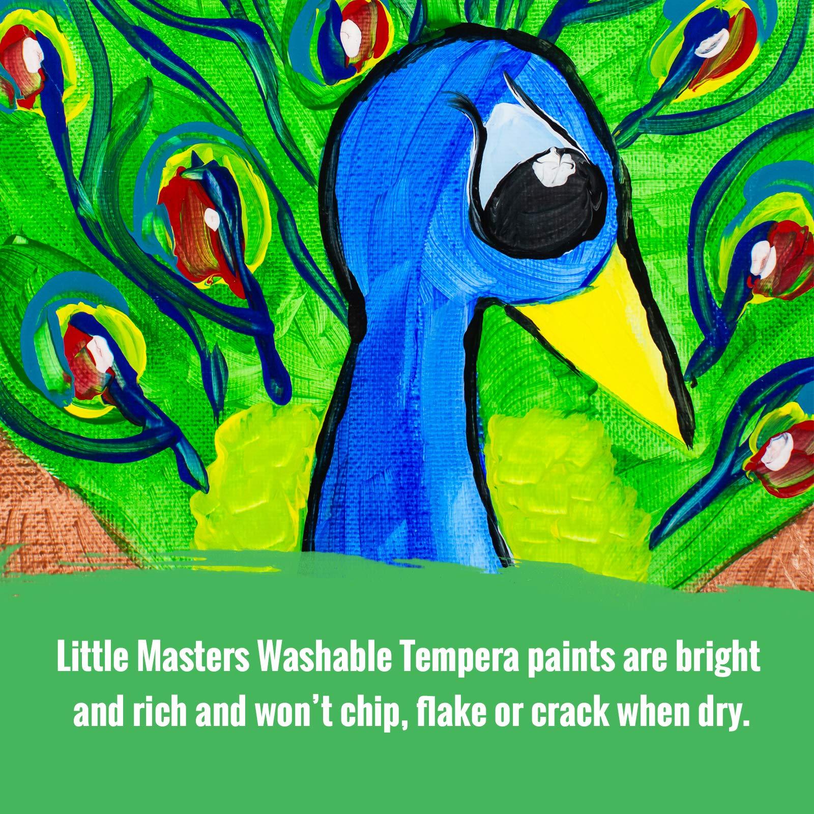 Handy Art Little Masters Washable Tempera Paint, Gallon, Yellow,214-710 128 fl Oz (Pack of 1) - Image 3