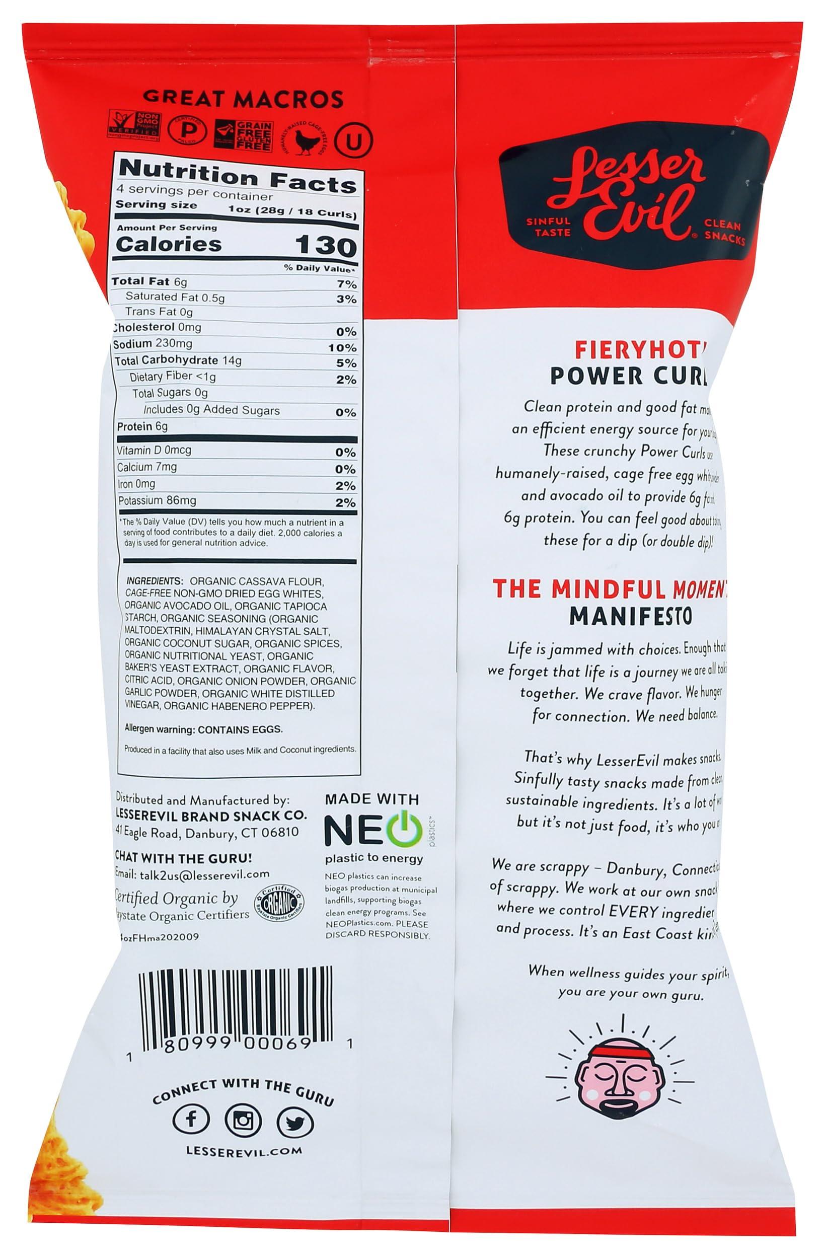 SNACK CURLS FIRY HOT ORG - Image 2