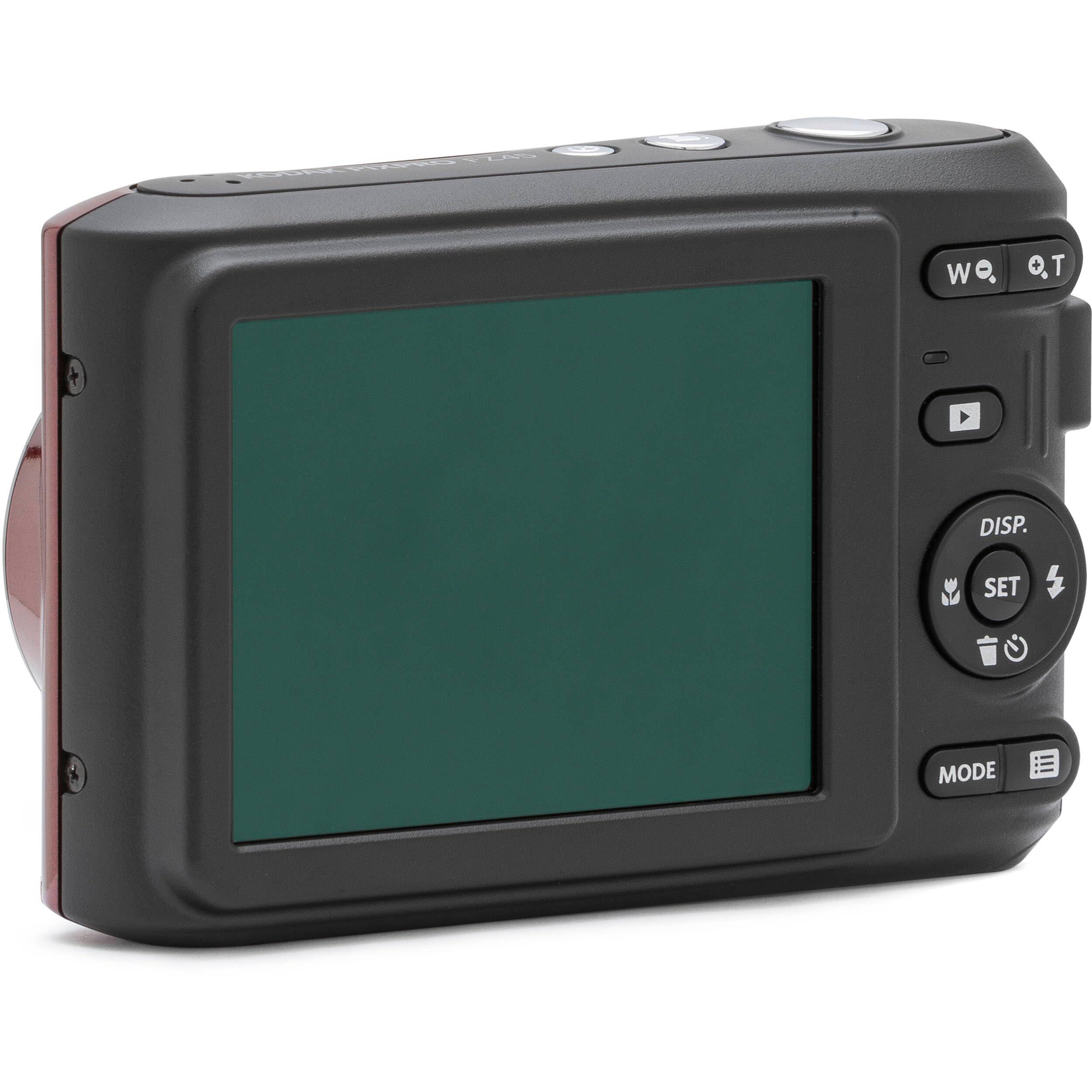 Kodak PIXPRO FZ45 16MP Digital Camera 4X Optical Zoom 27mm Wide Angle 1080P Full HD Video 2.7" LCD Camera (Red) + 64GB Card and Reader + Case + Memory Wallet + Tripod + Cleaning Bundle - Image 7