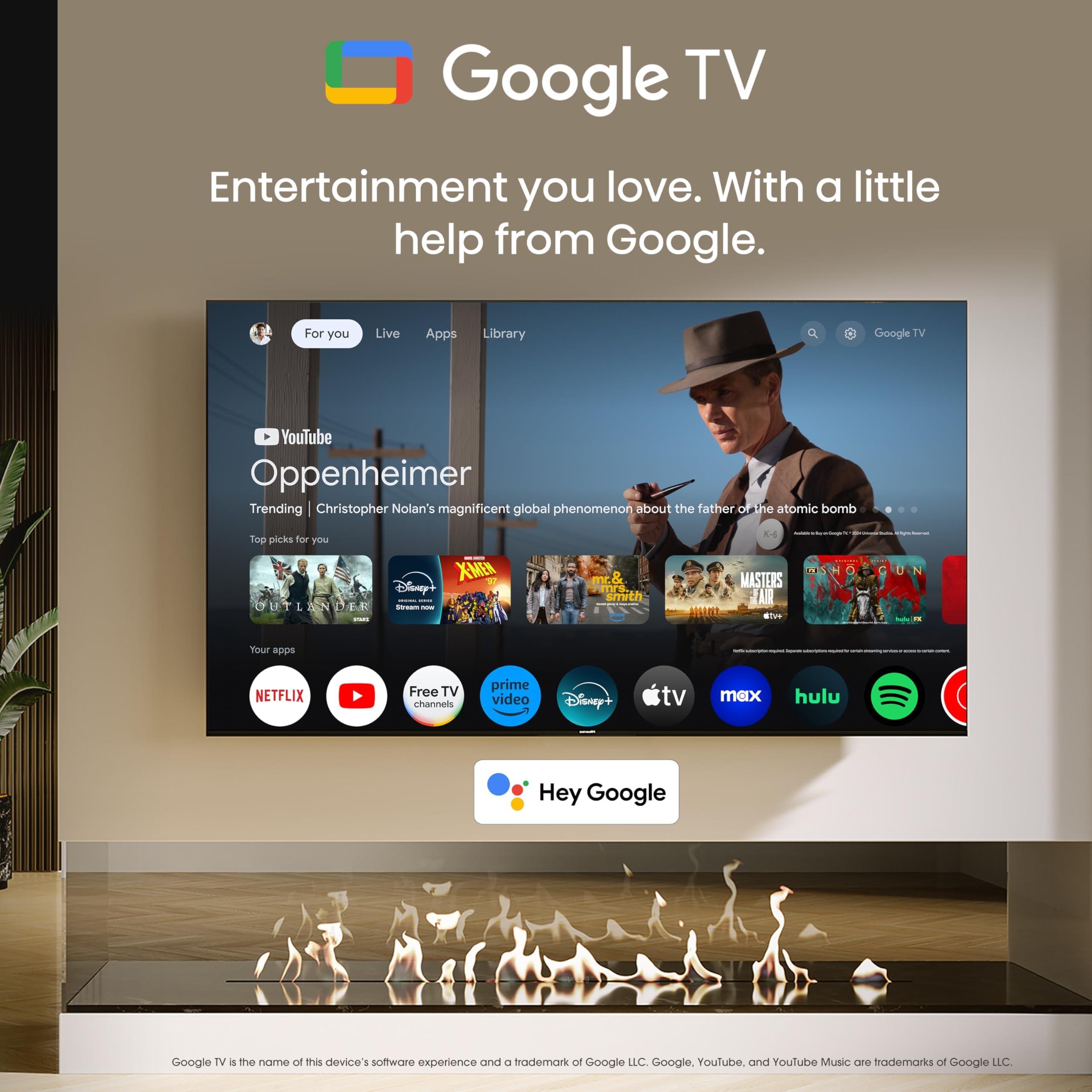 Hisense 55-Inch Class U8 Series Mini-LED ULED 4K UHD Google Smart TV (55U8N, 2024 Model) - QLED, Dolby Vision IQ, Dolby Atmos, Full Array Local Dimming Pro, 144Hz Game Mode Pro, Alexa Compatibility - Image 7