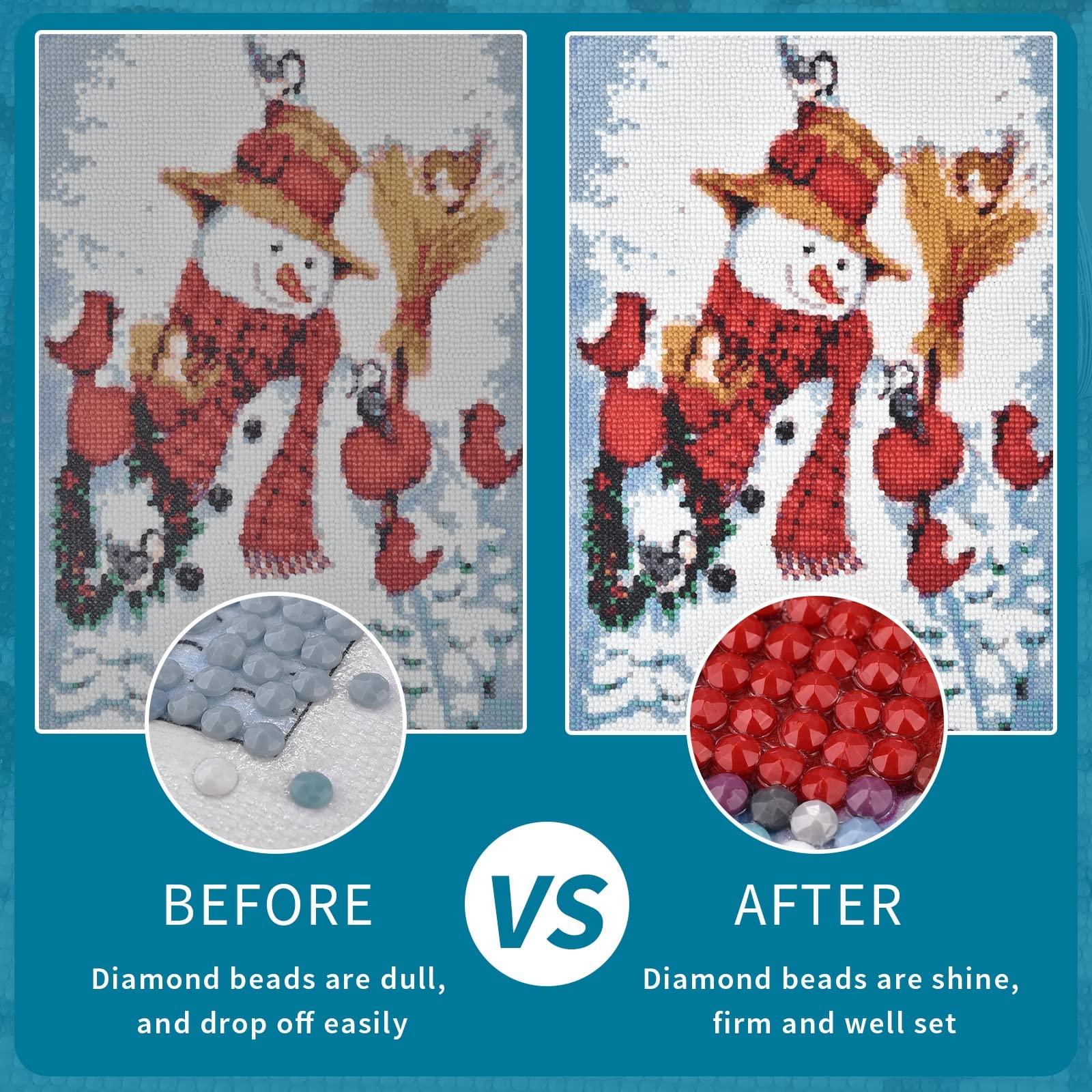 LANBEIDE Updated Diamond Painting Sealer 200ML with Silicone Brush, 5D Diamond Painting Glue Sealer Permanent Hold & Shine Effect Conserver for Jigsaw Puzzles (7 OZ) - Image 3