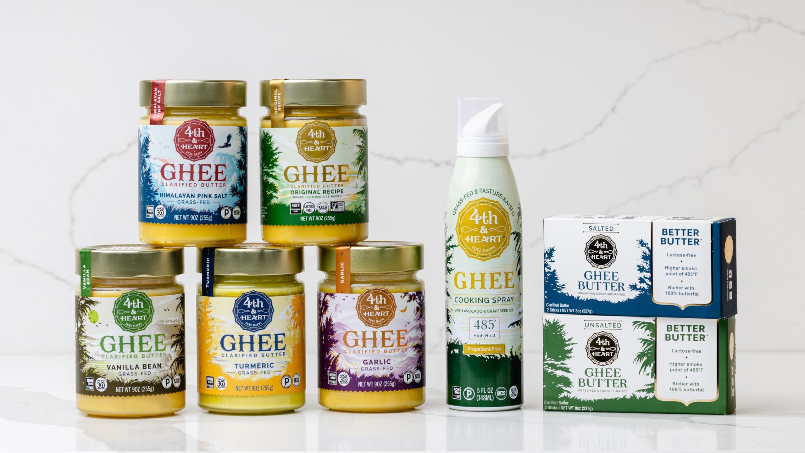 4th & Heart Original Grass-Fed Ghee, Clarified Butter, Keto, Pasture Raised, Lactose and Casein Free, Certified Paleo (9 Ounces) - Image 7