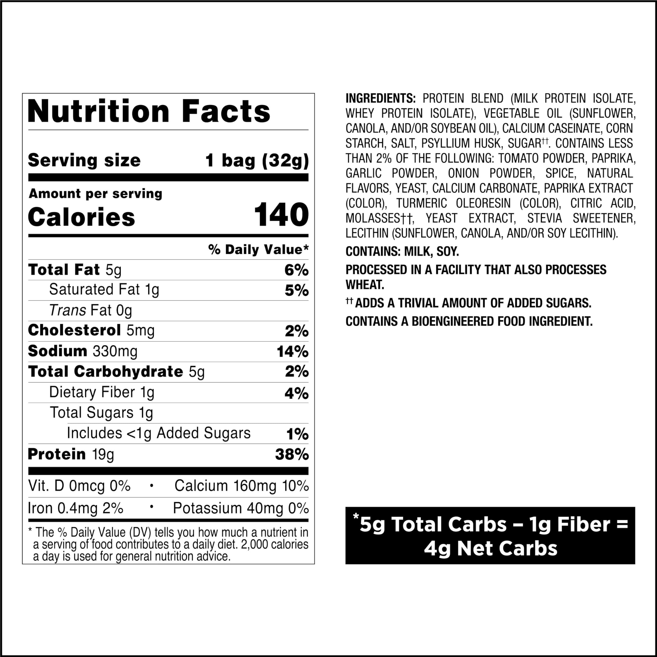 Quest Nutrition Protein Chips Variety Pack, BBQ, Cheddar & Sour Cream, Sour Cream & Onion, High Protein, Low Carb, 1.1 oz (Pack of 12) - Image 8