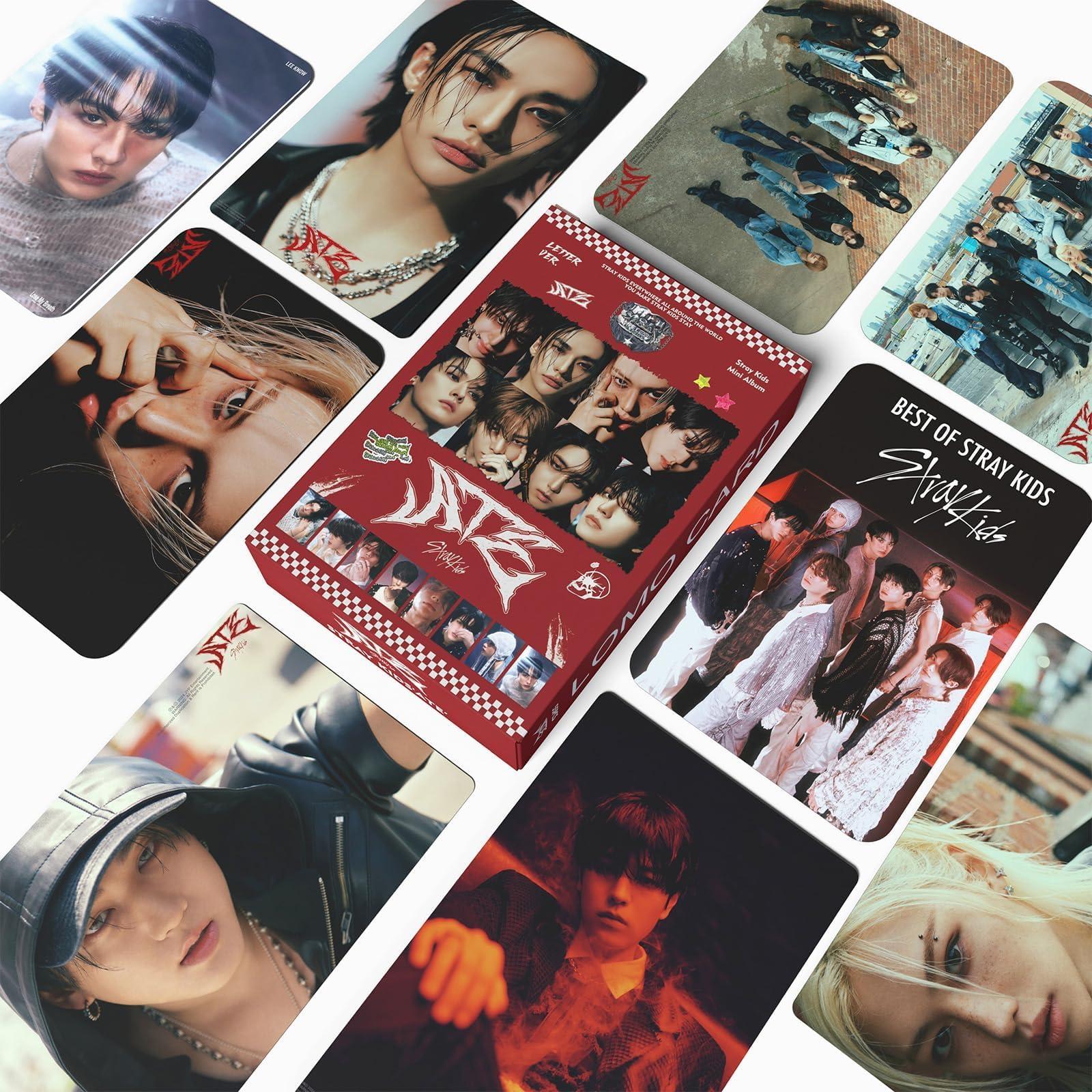 KPOPBP Stray Kids ATE Album Photocards 55 PCS KPOP Photo Cards SKZ Album LOMO Card Set, Gift for Boys and Girls Merch - Image 5