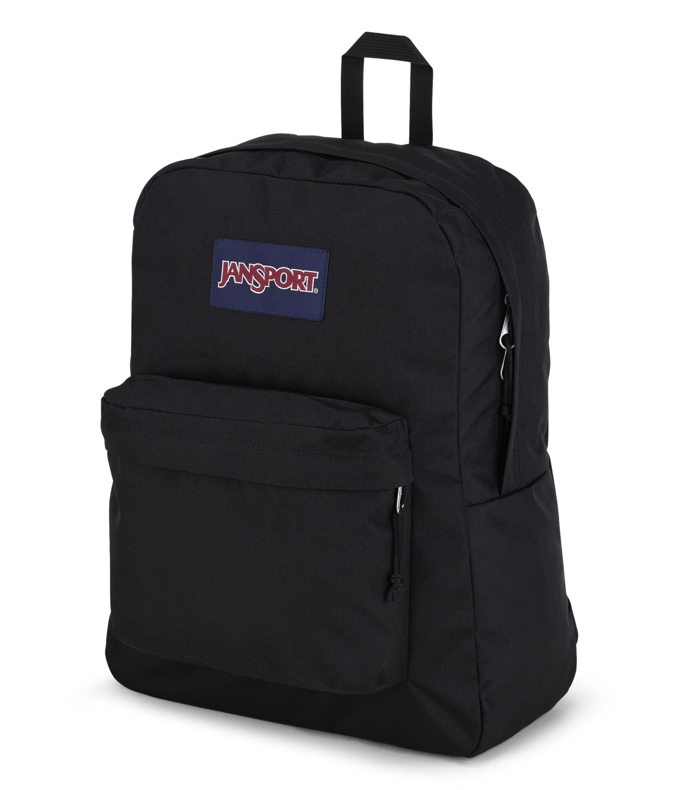 JanSport SuperBreak One Backpacks - Durable, Lightweight Bookbag with 1 Main Compartment, Front Utility Pocket with Built-in Organizer - Premium Backpack, Black - Image 11